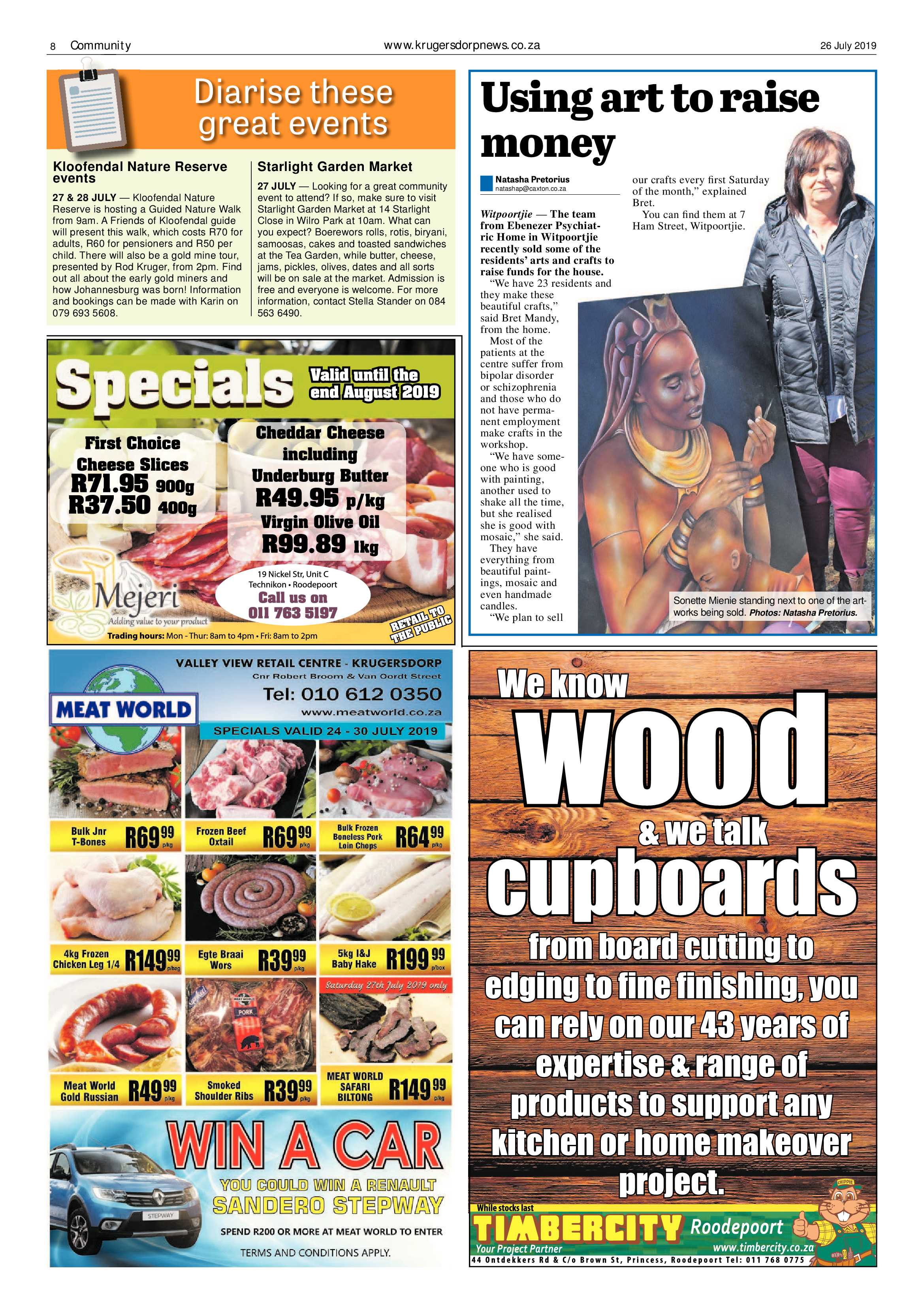 Krugersdorp News 26 July 2019 page 8