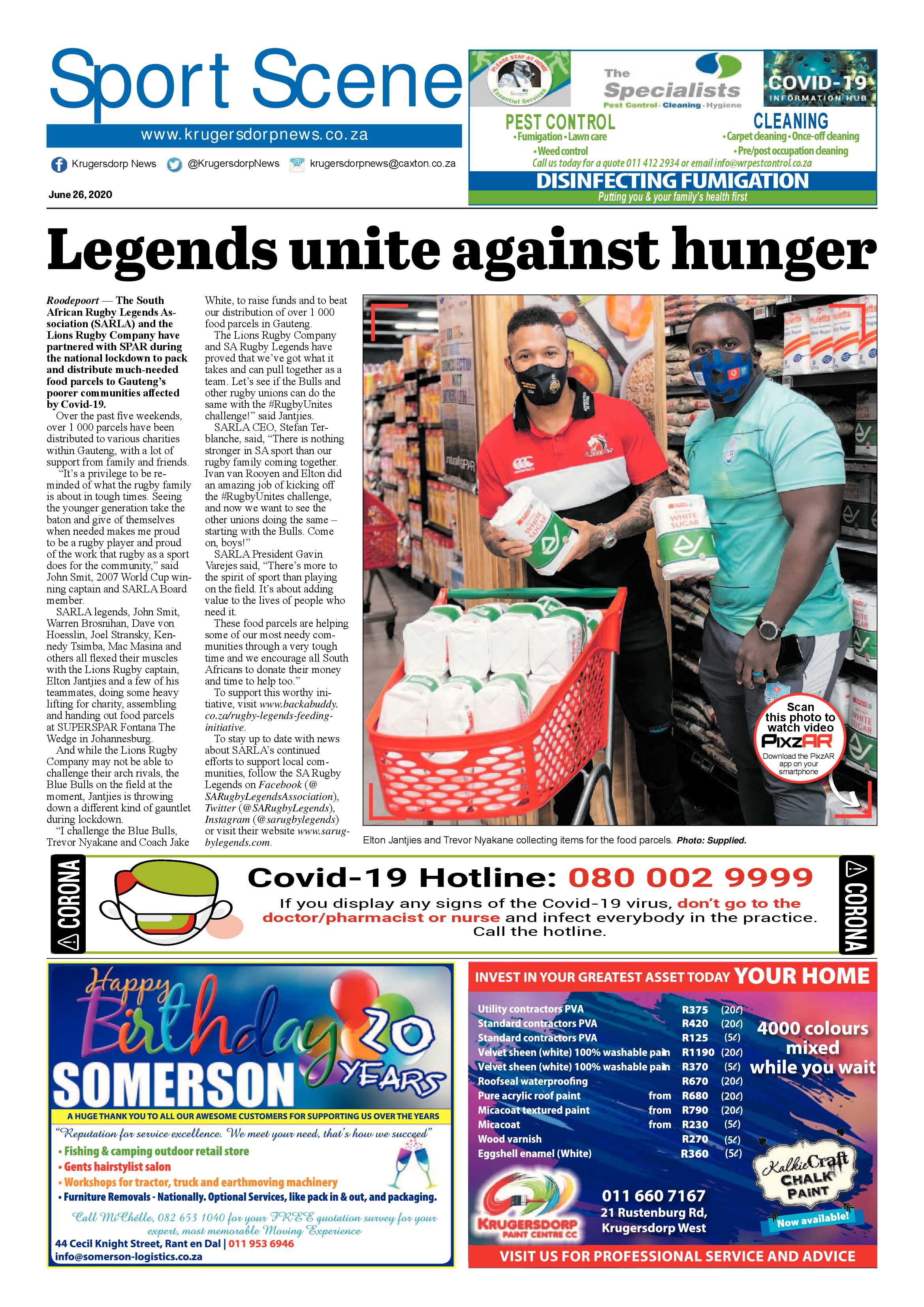 Krugersdorp News 26 June 2020 page 12