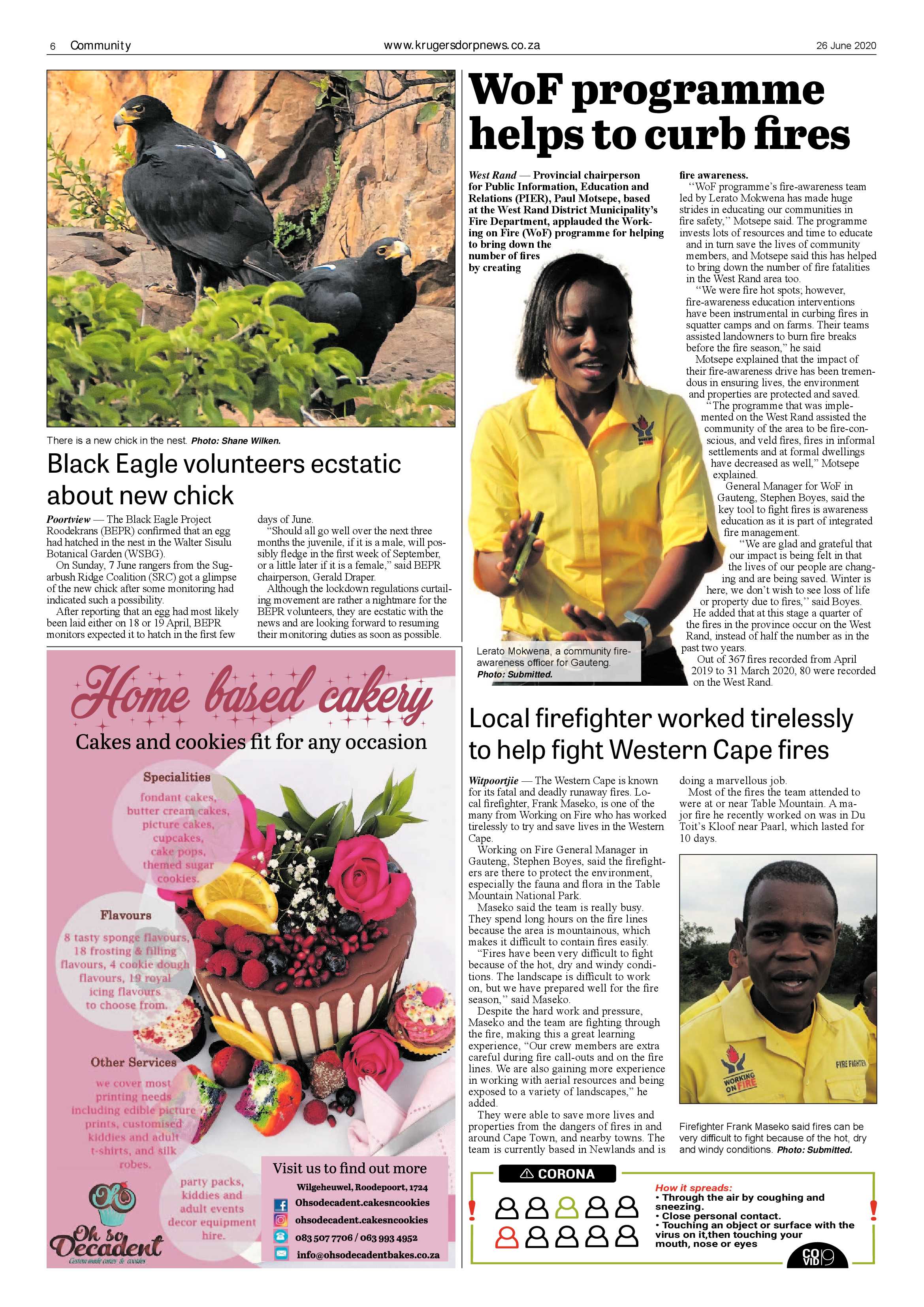 Krugersdorp News 26 June 2020 page 6