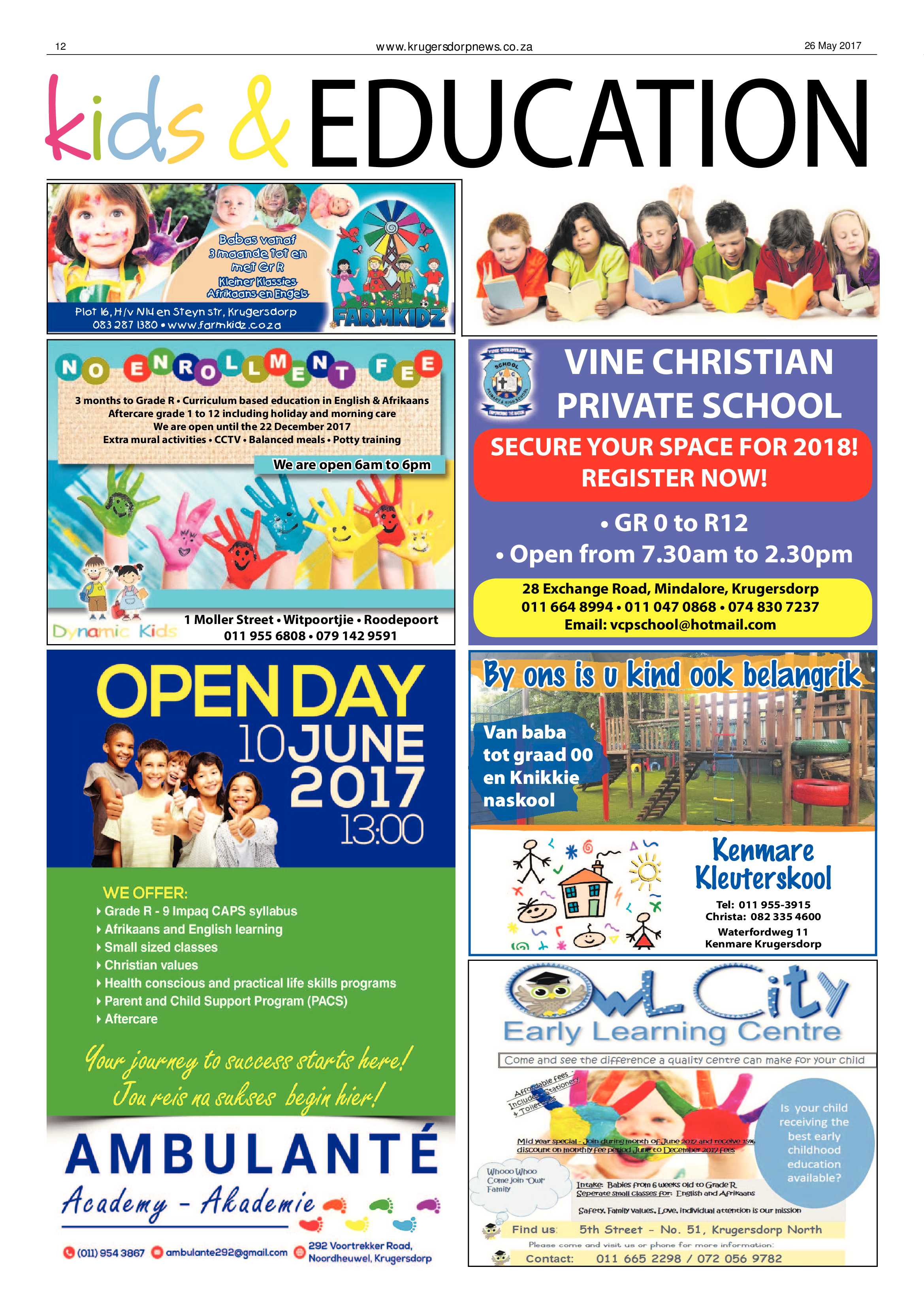 Krugersdorp News 26 May 2017 page 12