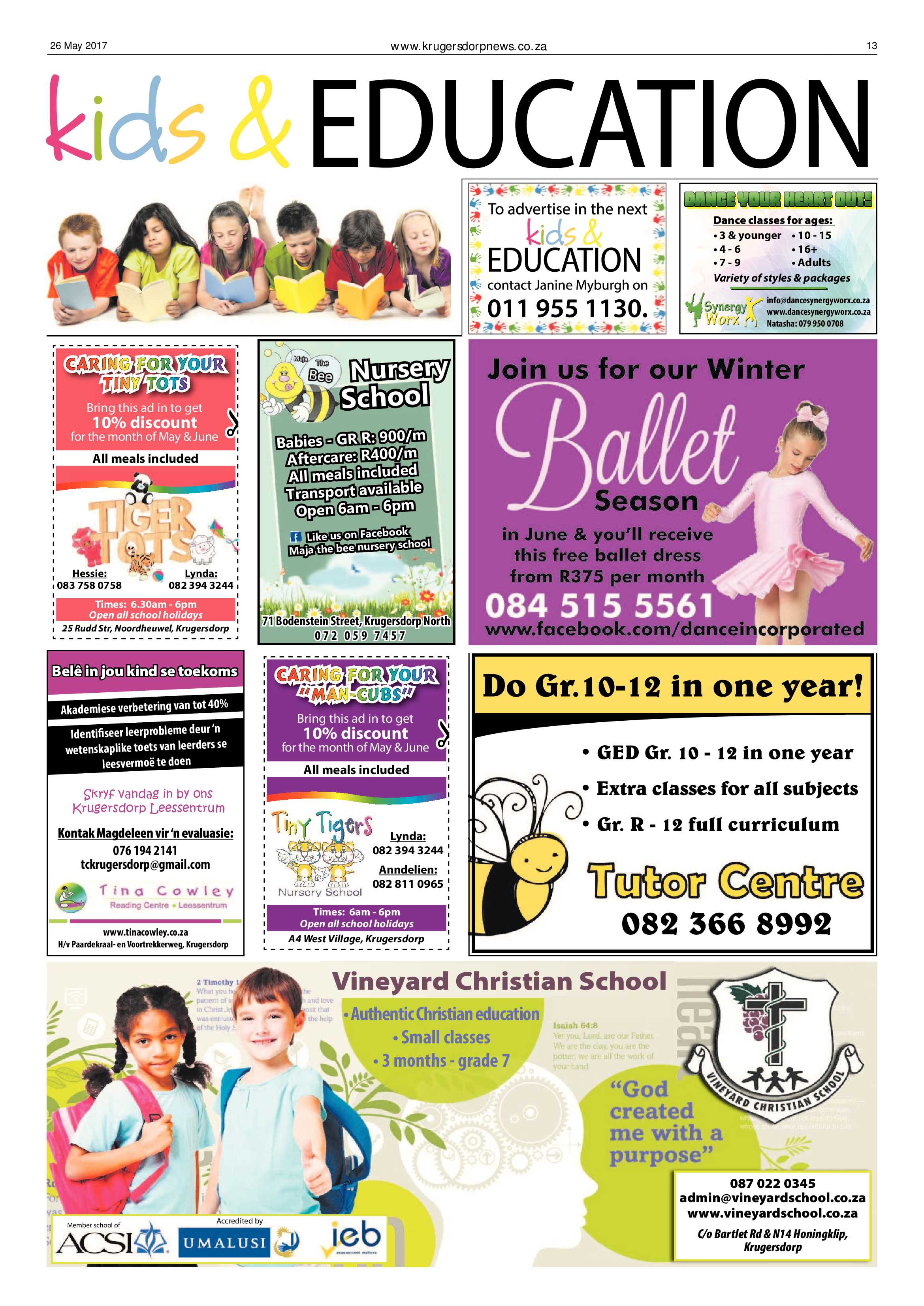Krugersdorp News 26 May 2017 page 13