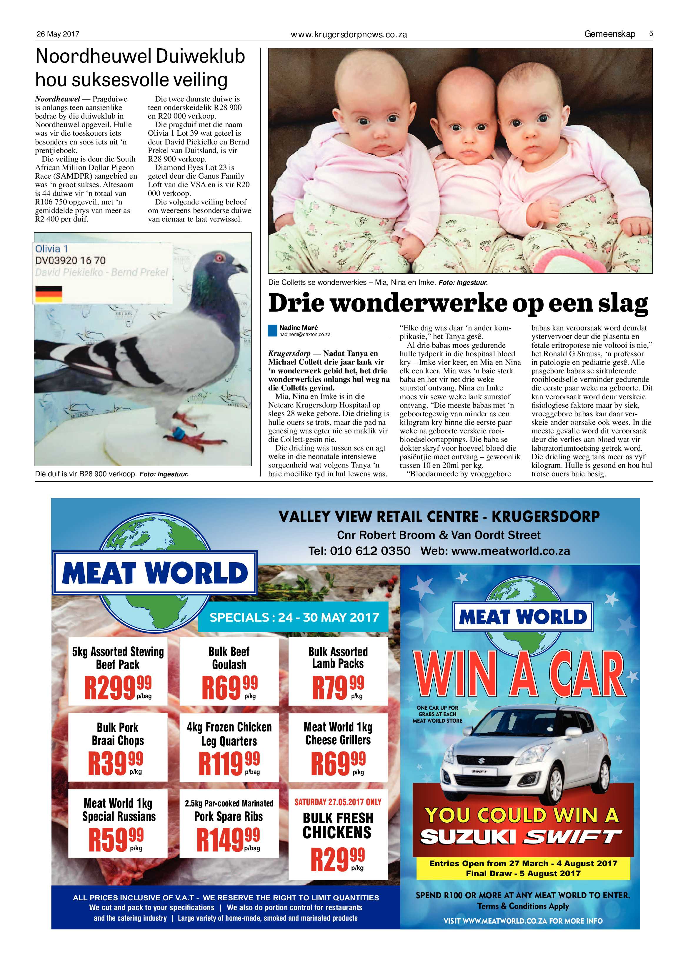 Krugersdorp News 26 May 2017 page 5