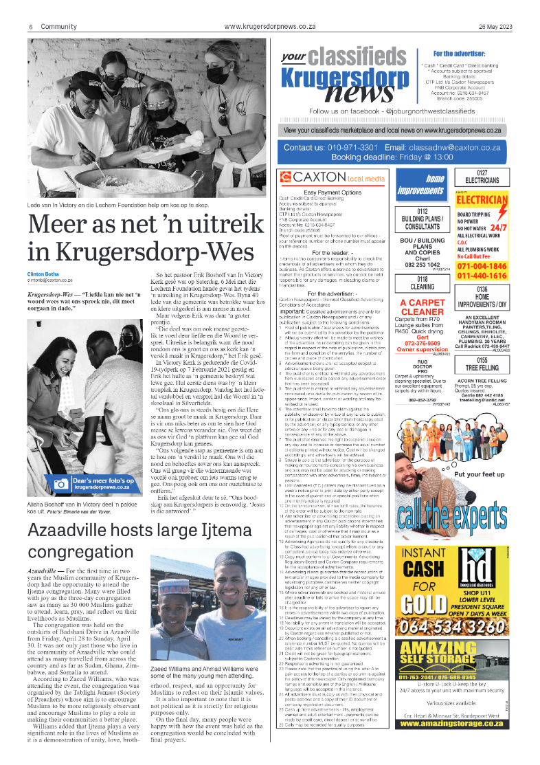Krugersdorp News 26 May 2023 page 6