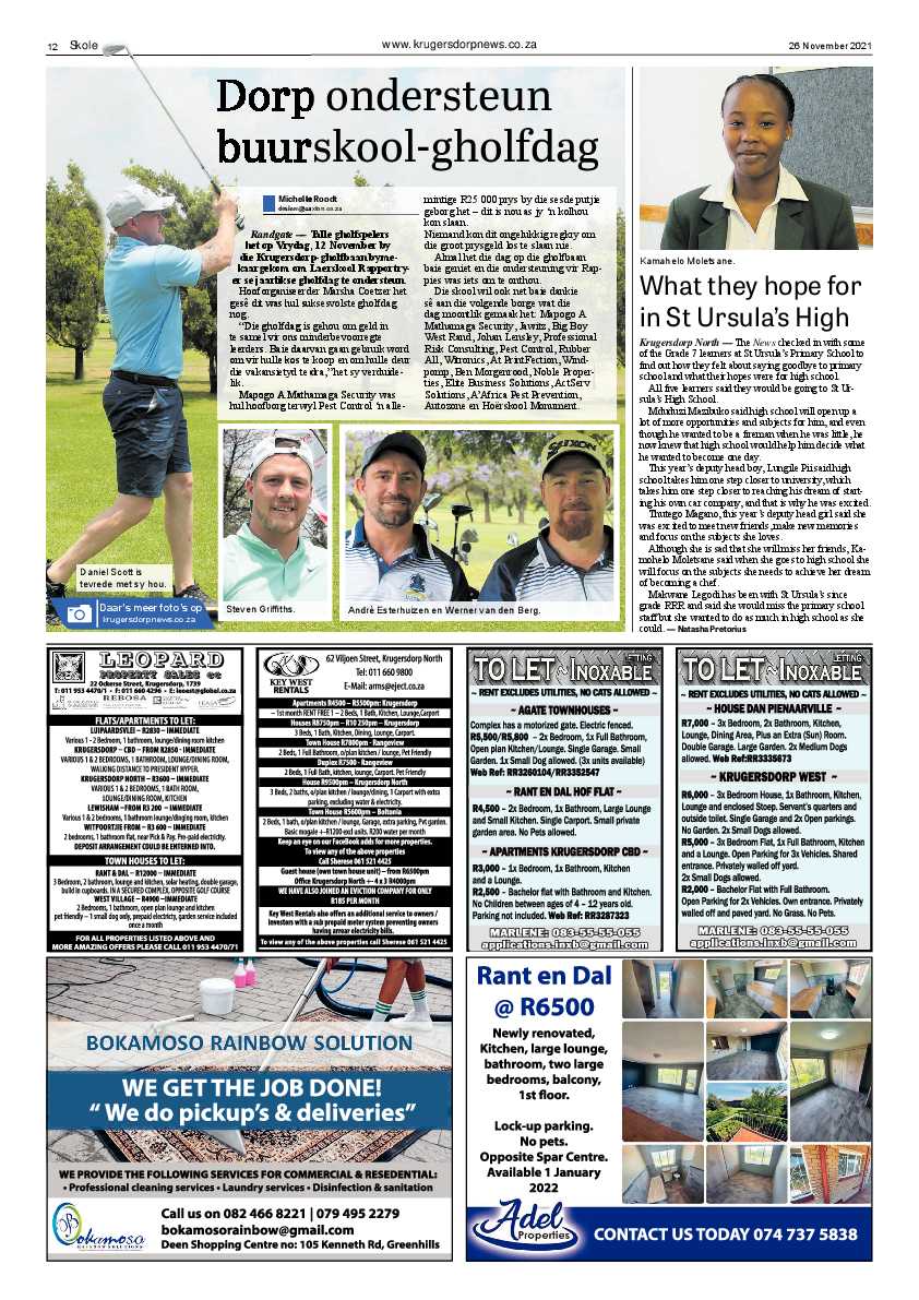 Krugersdorp News 26 November 2021 page 14