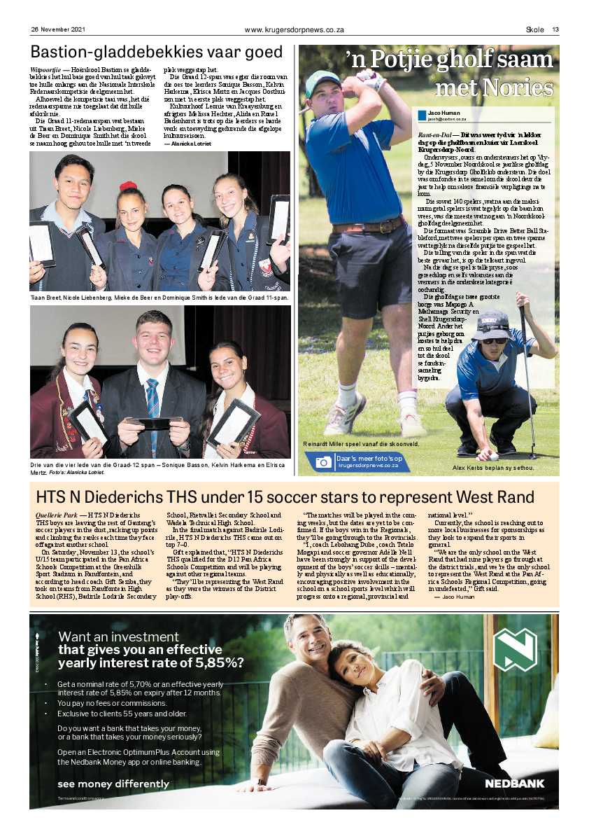Krugersdorp News 26 November 2021 page 15