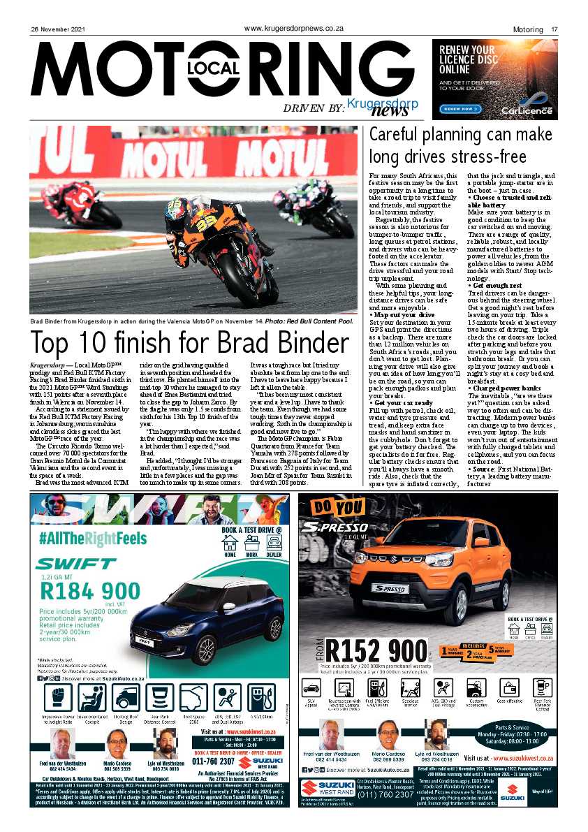 Krugersdorp News 26 November 2021 page 19