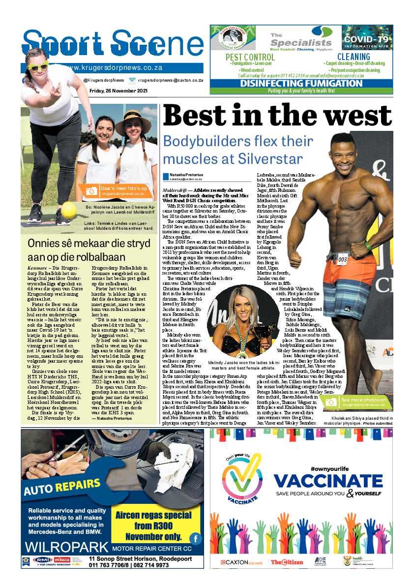 Krugersdorp News 26 November 2021 page 22