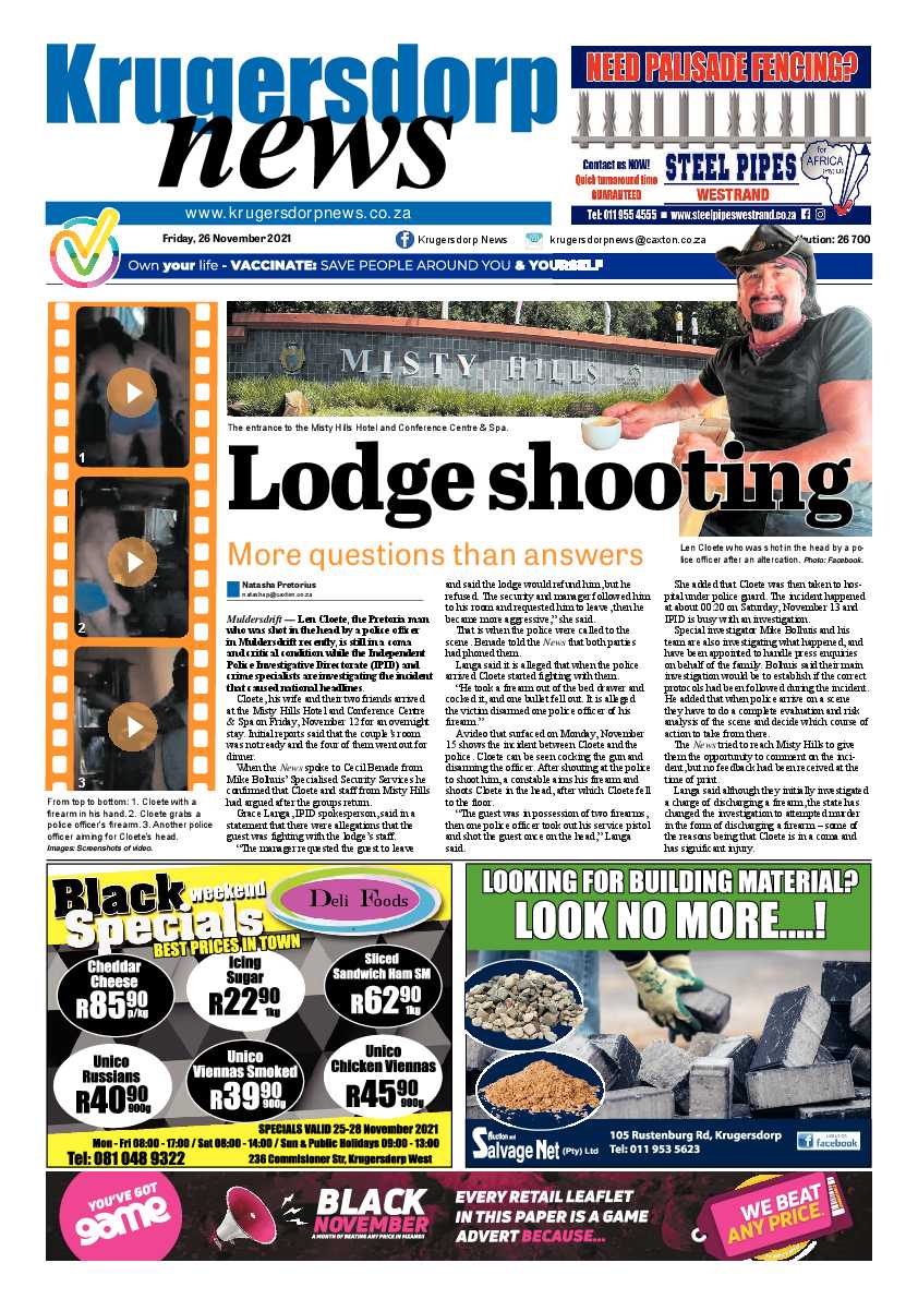 Krugersdorp News 26 November 2021 page 3