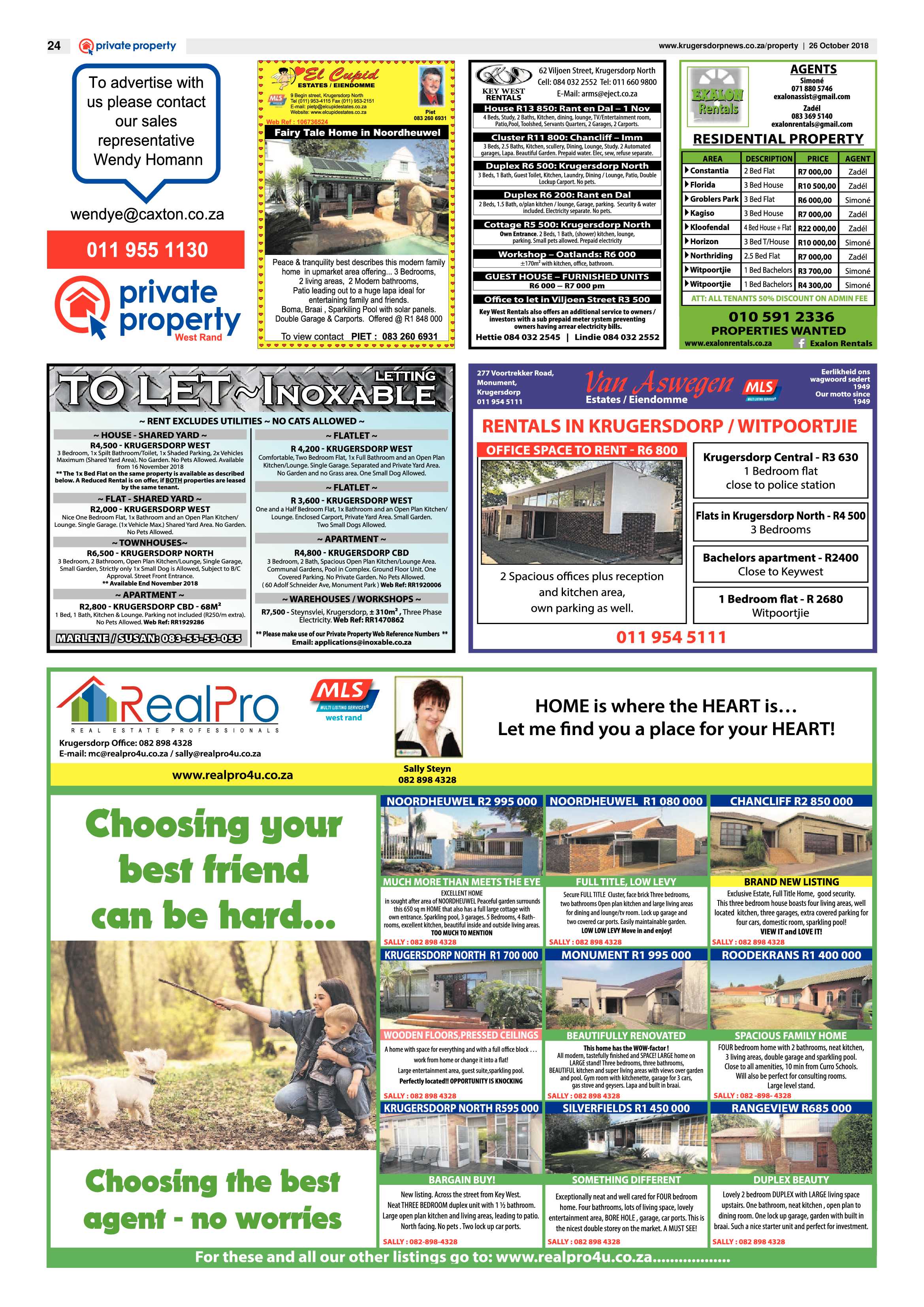 Krugersdorp News 28 October 2018 page 24