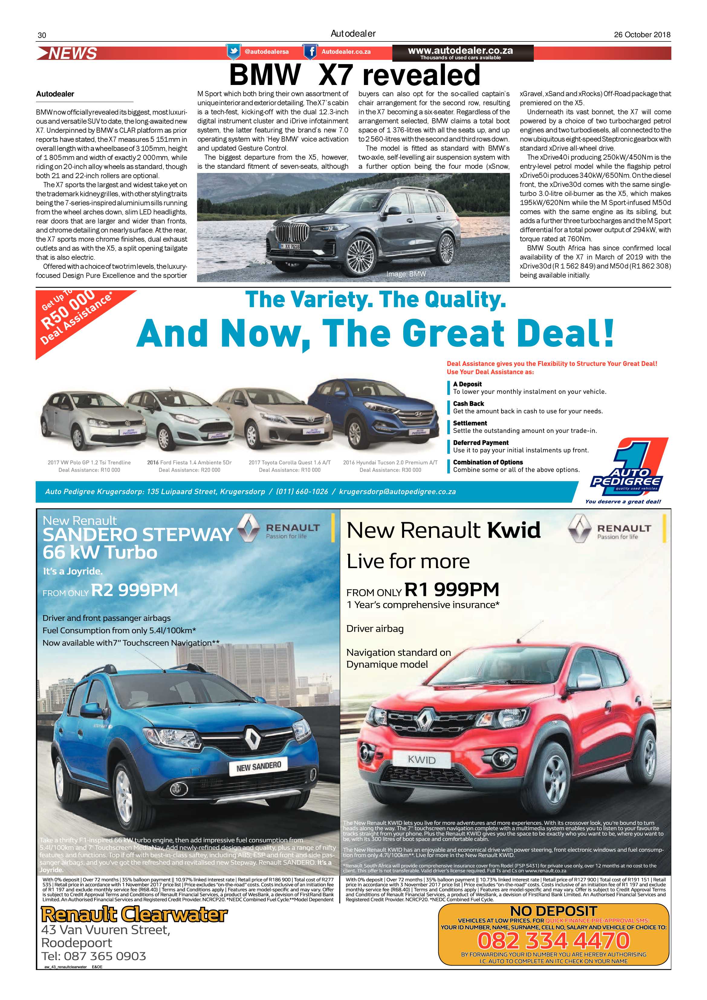 Krugersdorp News 28 October 2018 page 30