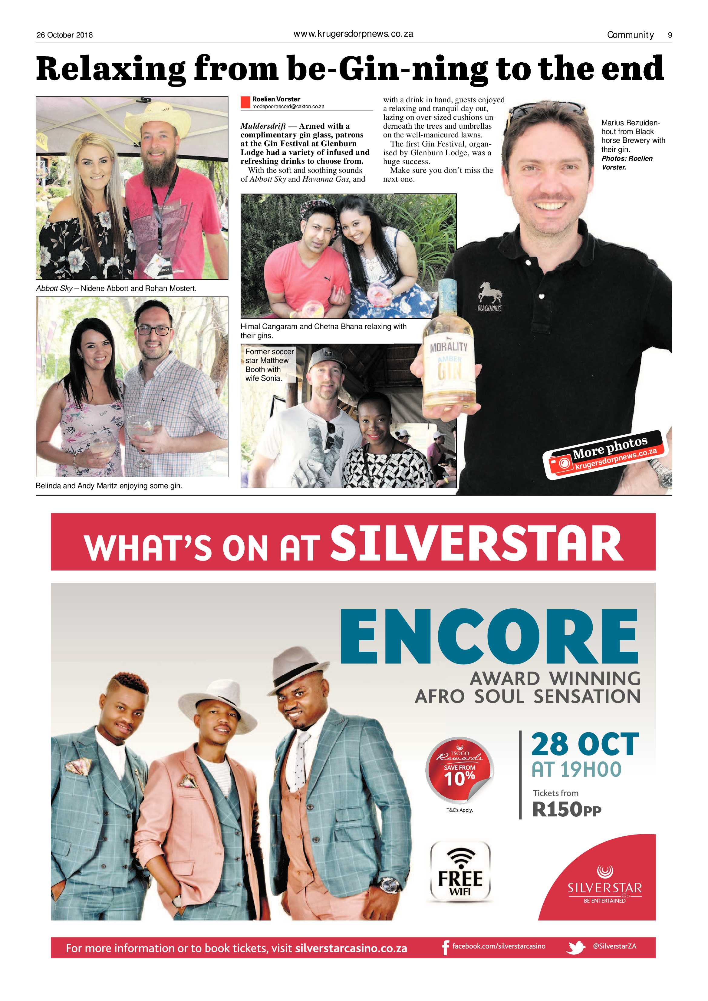 Krugersdorp News 28 October 2018 page 9