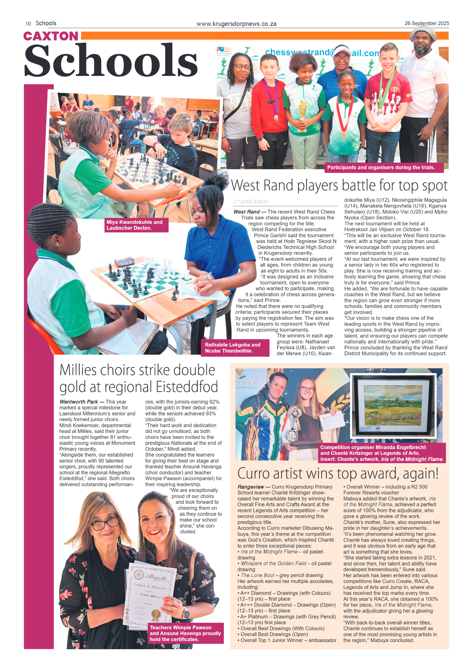 Krugersdorp News 26 September 2025 page 10