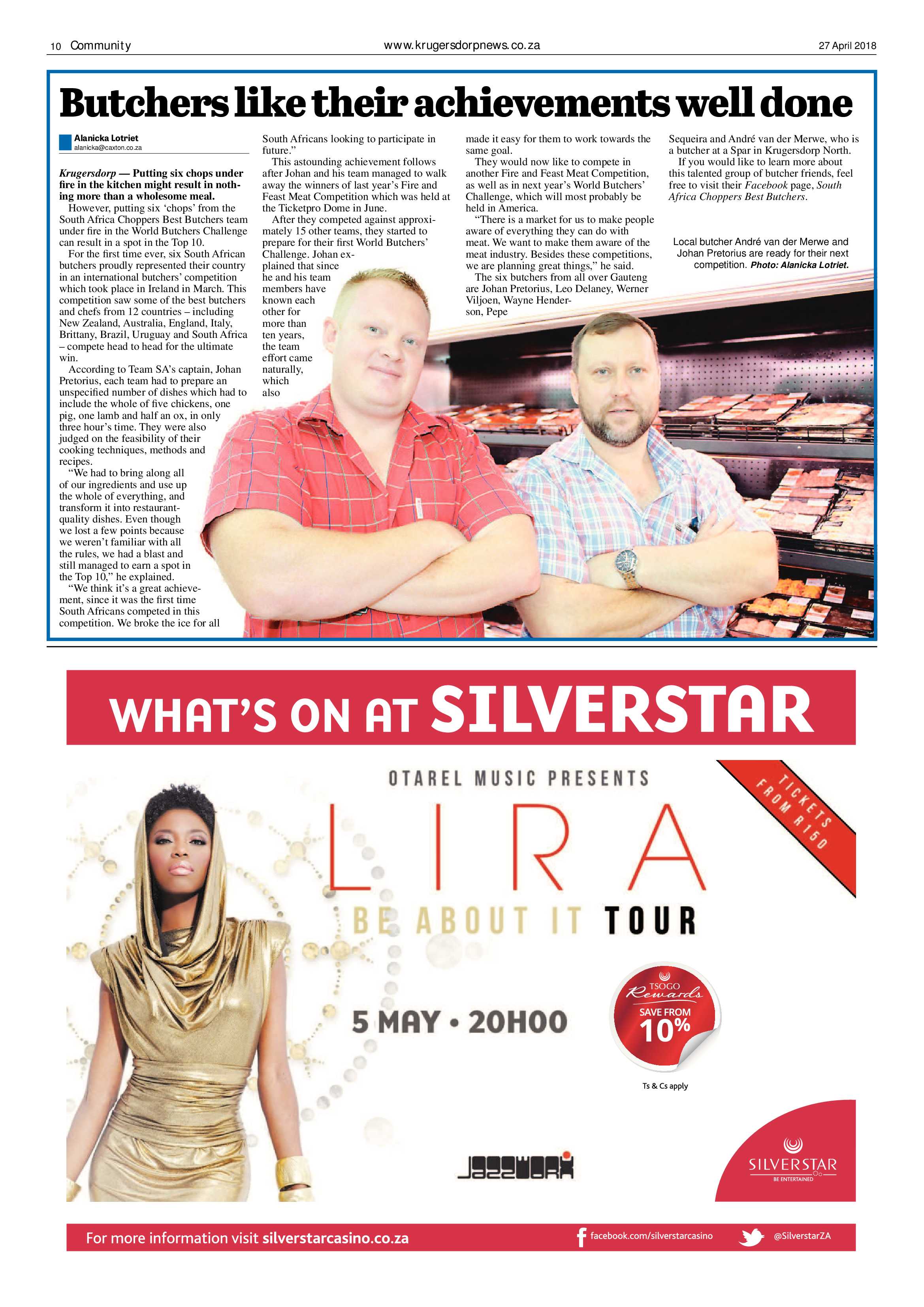 Krugersdorp News 27 April 2018 page 10