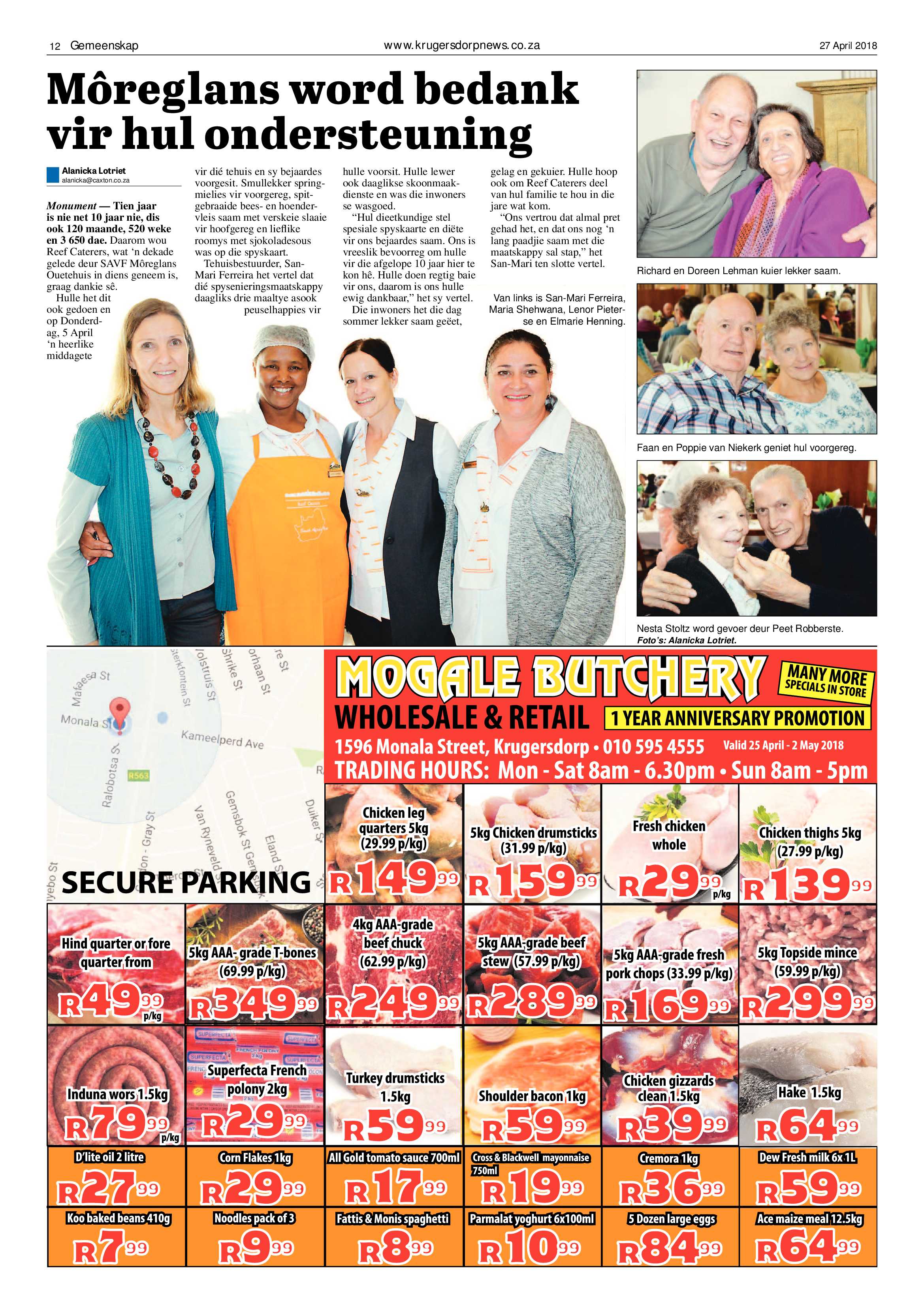 Krugersdorp News 27 April 2018 page 12