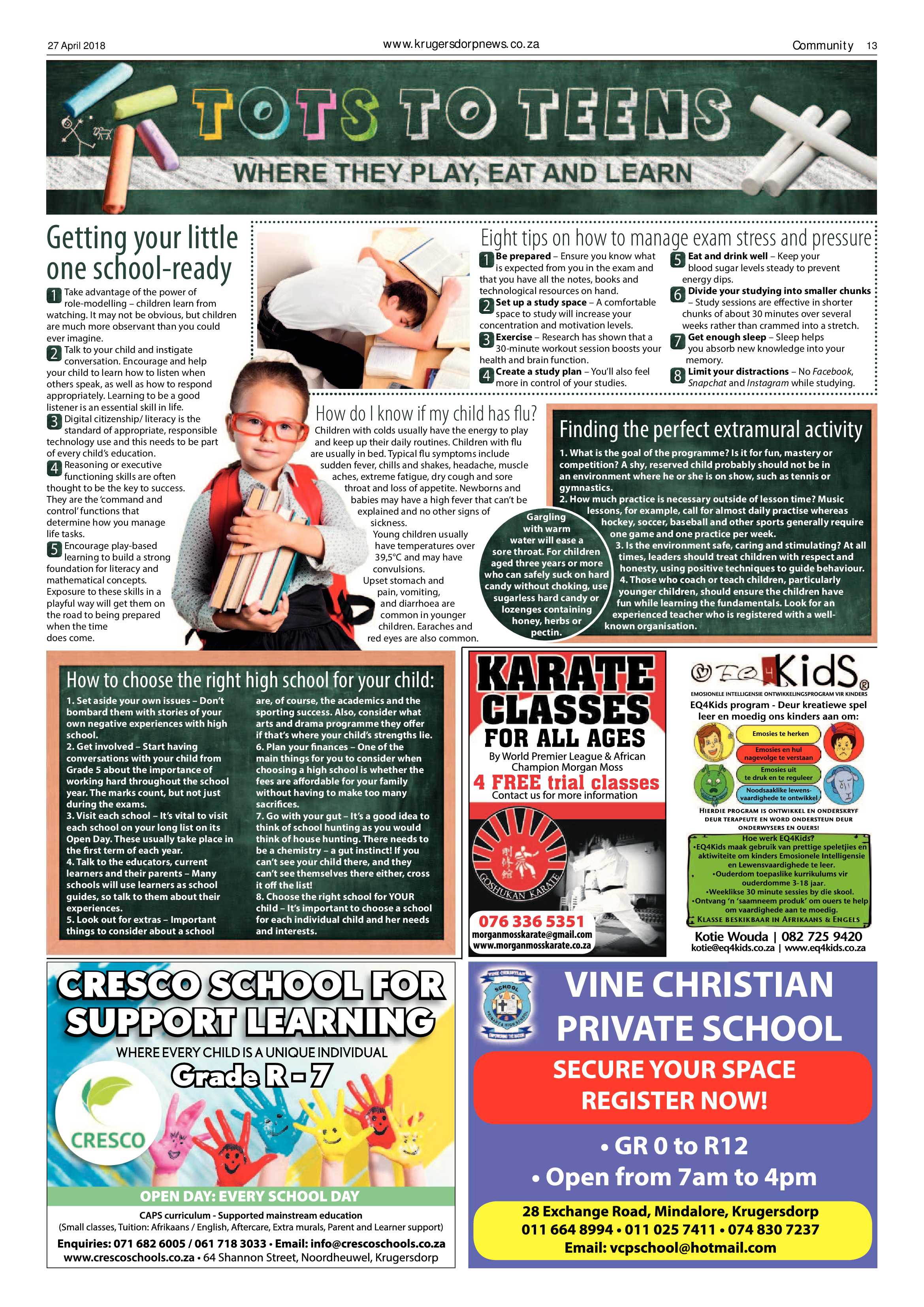 Krugersdorp News 27 April 2018 page 13