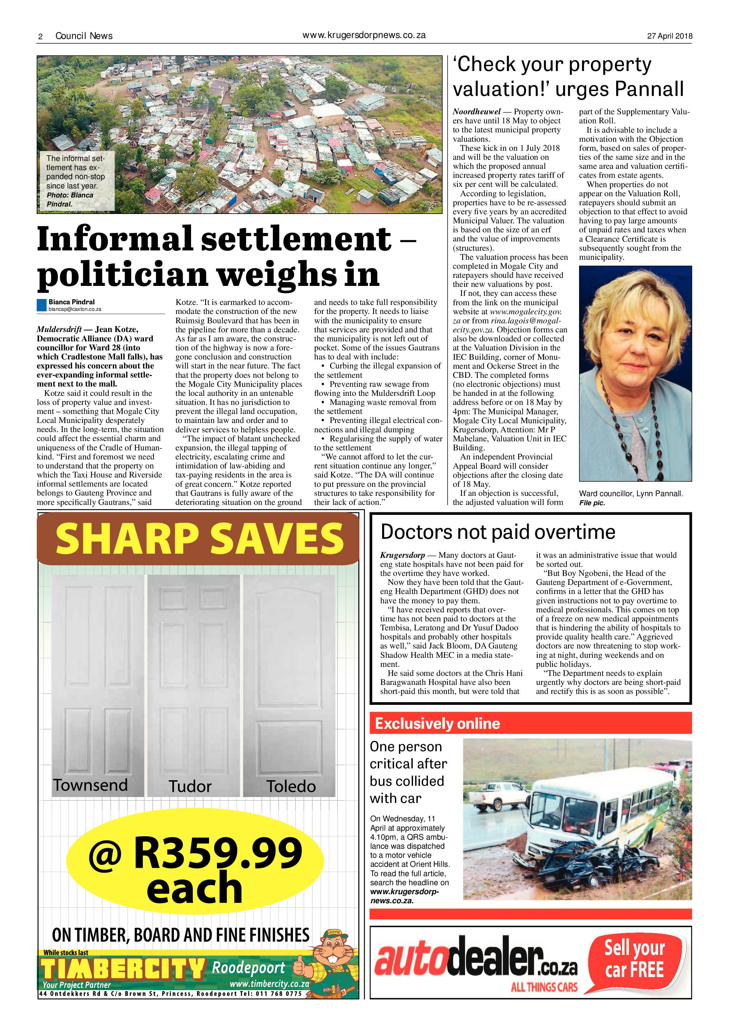 Krugersdorp News 27 April 2018 page 2