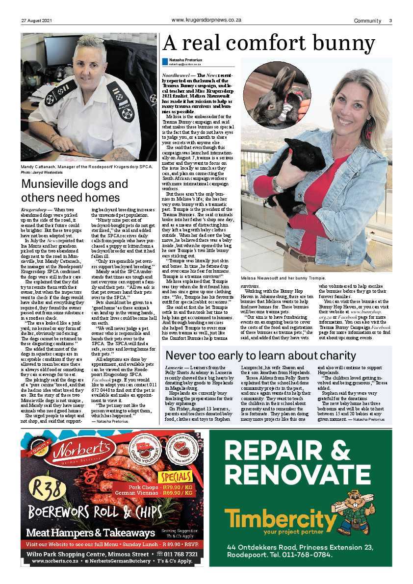 Krugersdorp News 27 August 2021 page 5