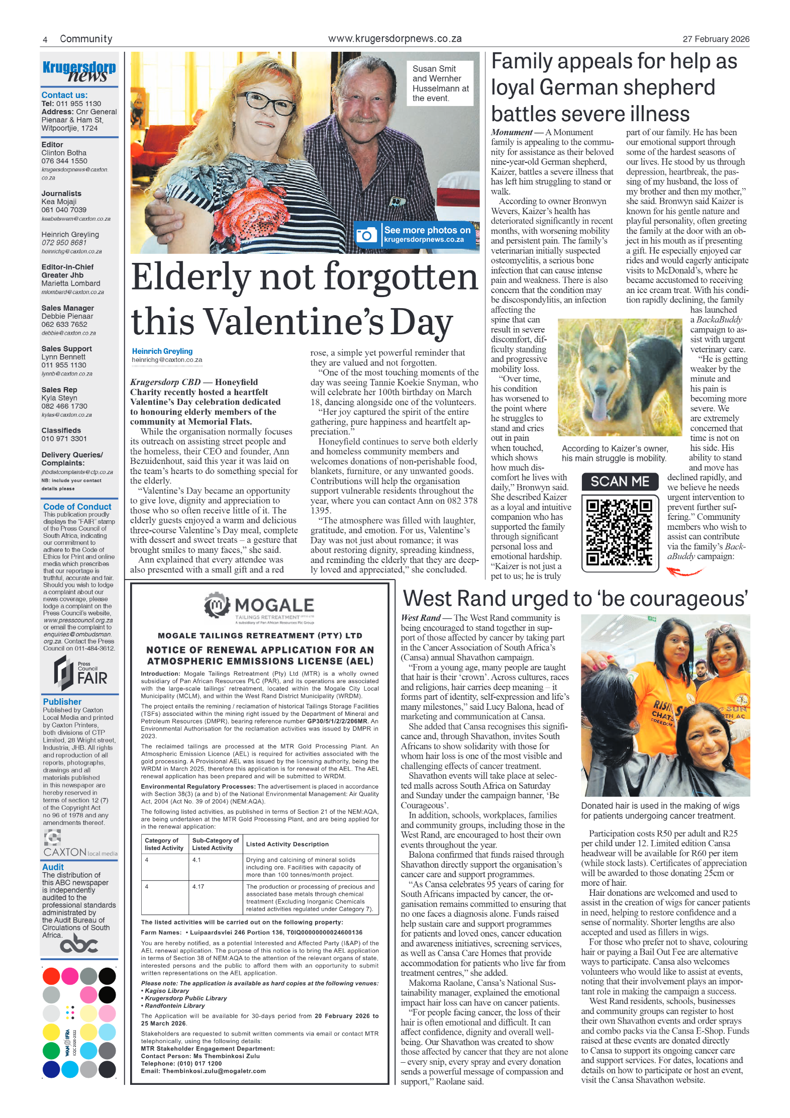 Krugersdorp News 27 February 2026 page 6
