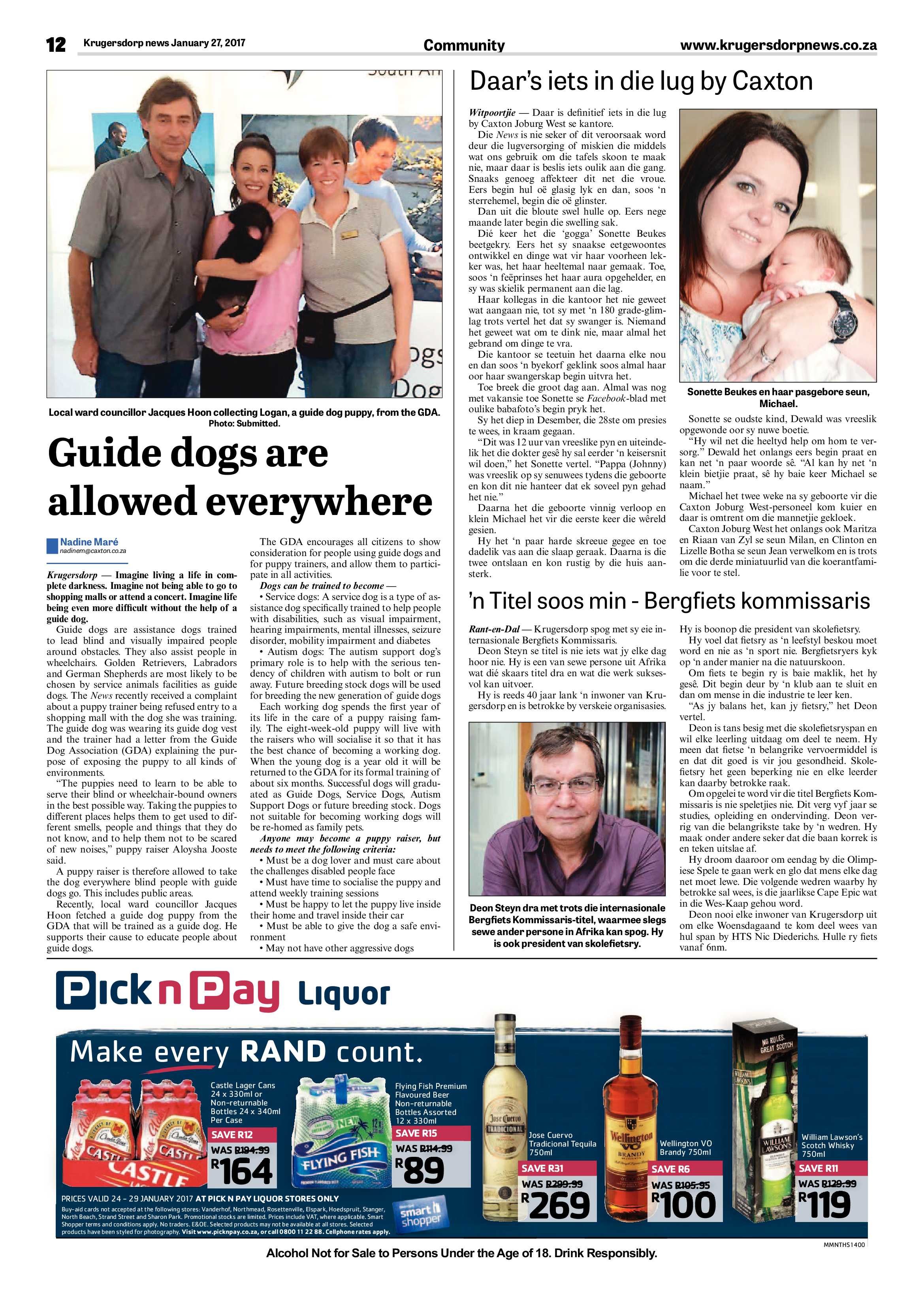 Krugersdorp News 27 January 2017 page 12