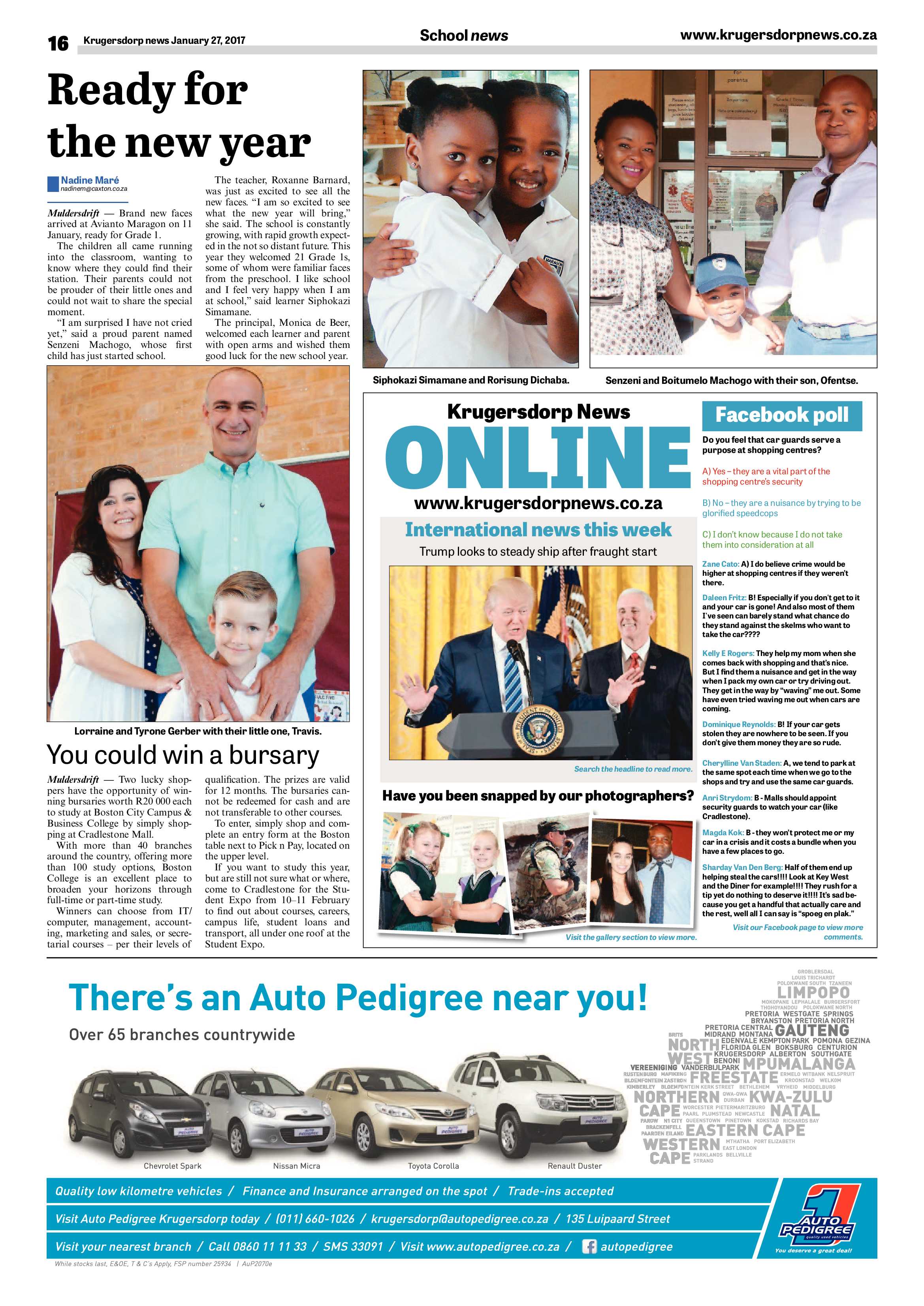 Krugersdorp News 27 January 2017 page 16