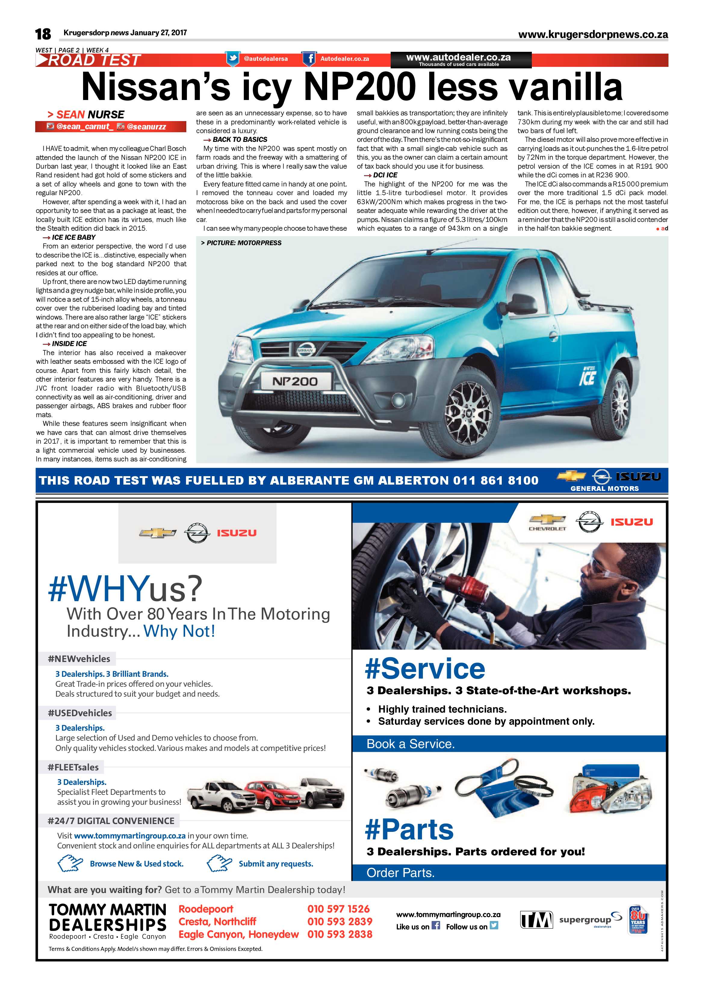 Krugersdorp News 27 January 2017 page 18