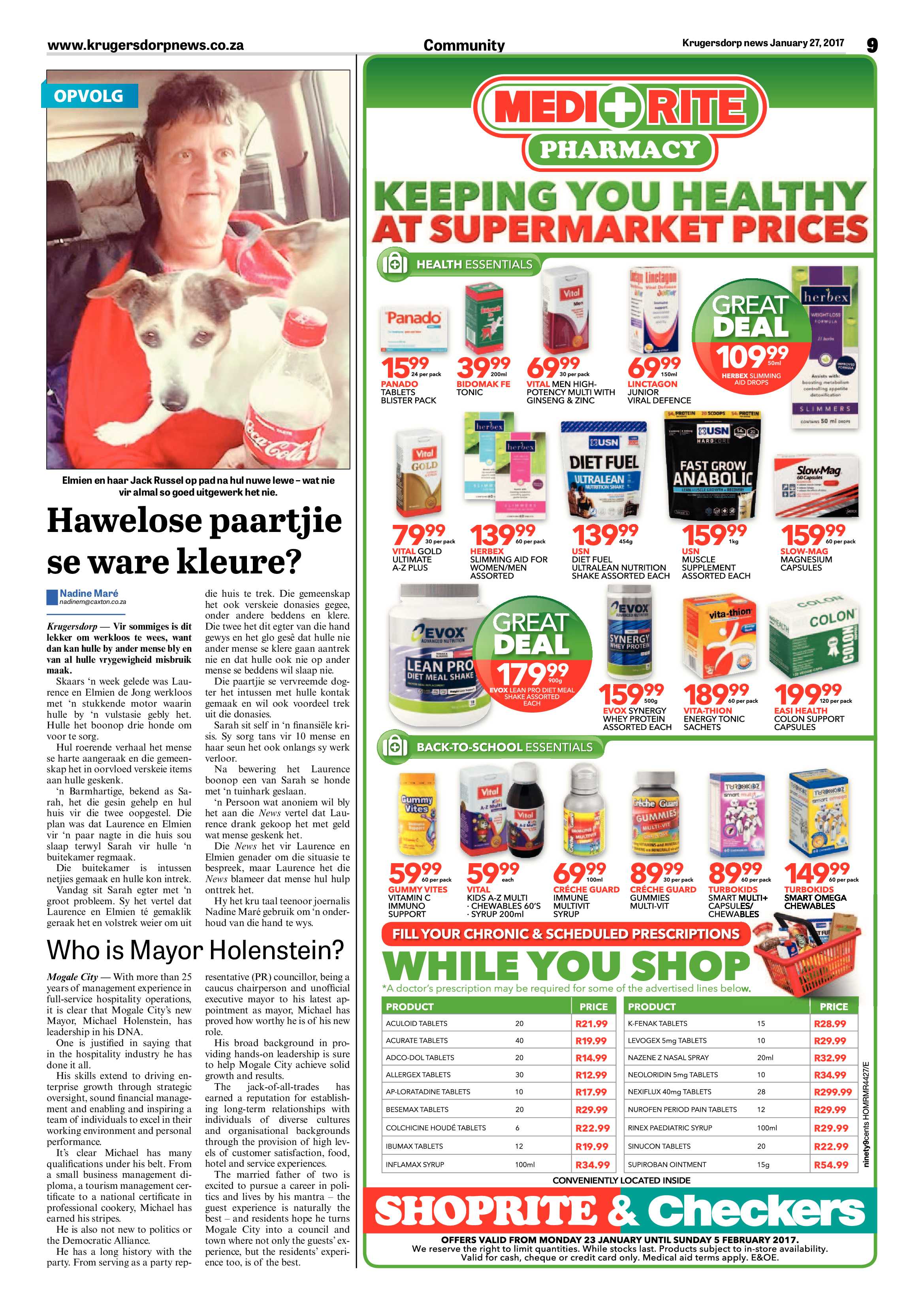 Krugersdorp News 27 January 2017 page 9