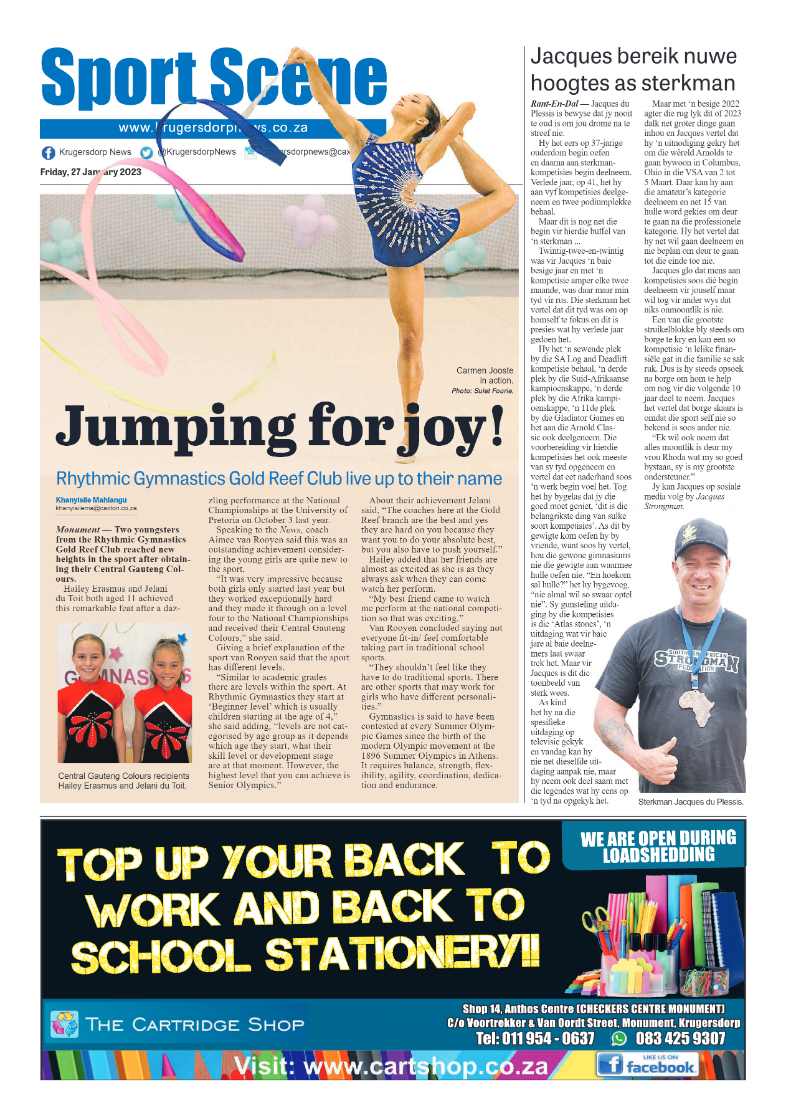 Krugersdorp News 27 January 2023 page 16