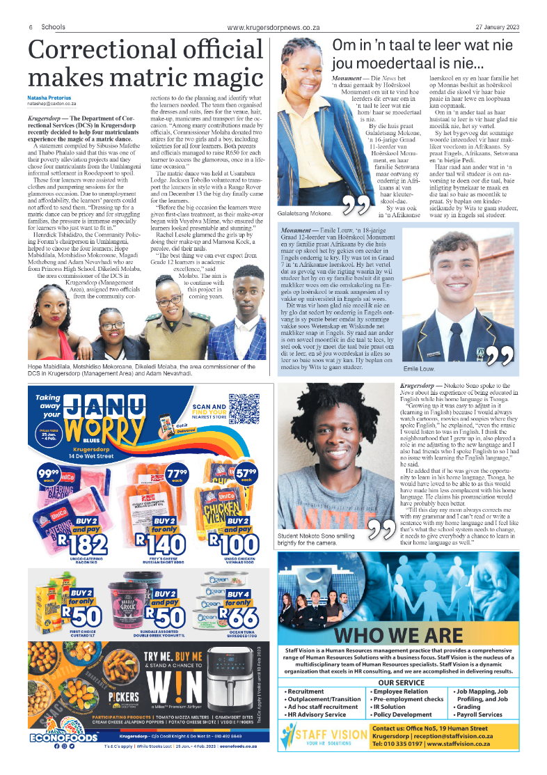 Krugersdorp News 27 January 2023 page 6