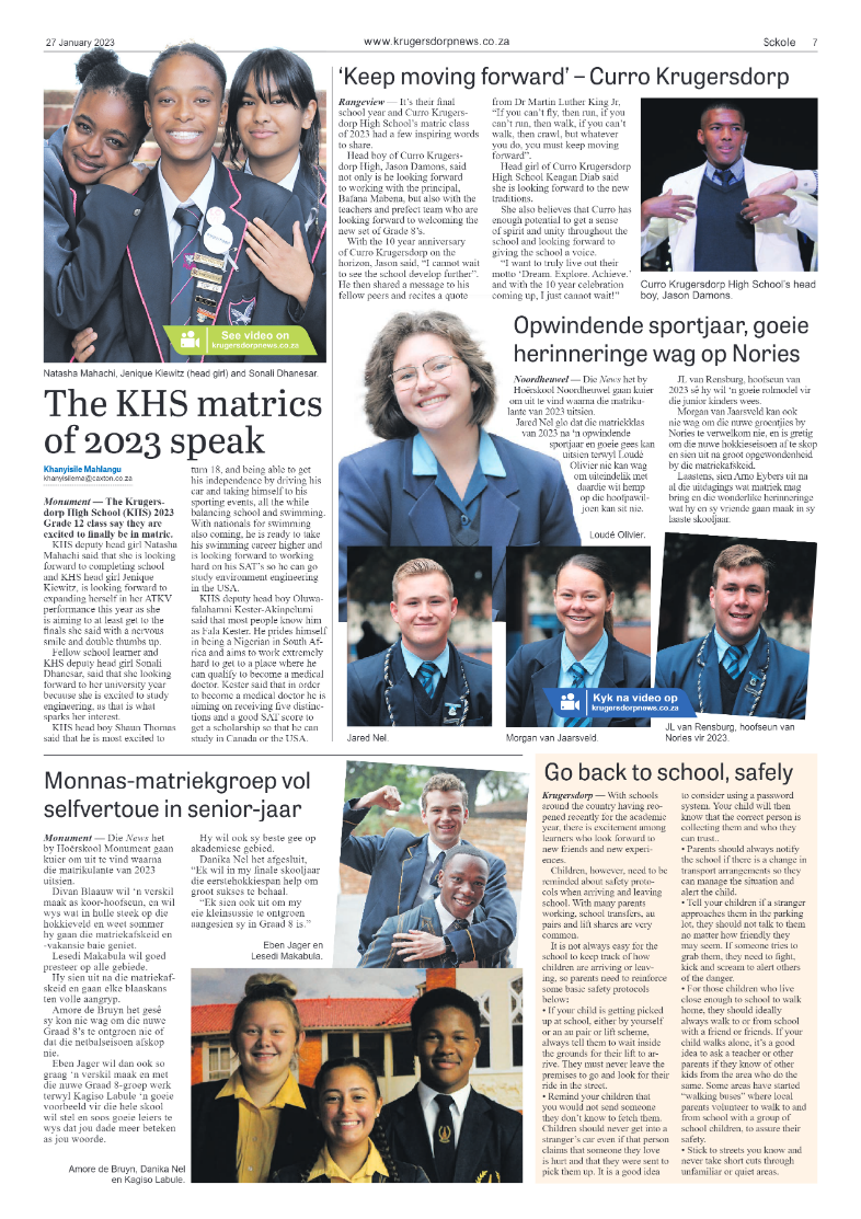 Krugersdorp News 27 January 2023 page 7