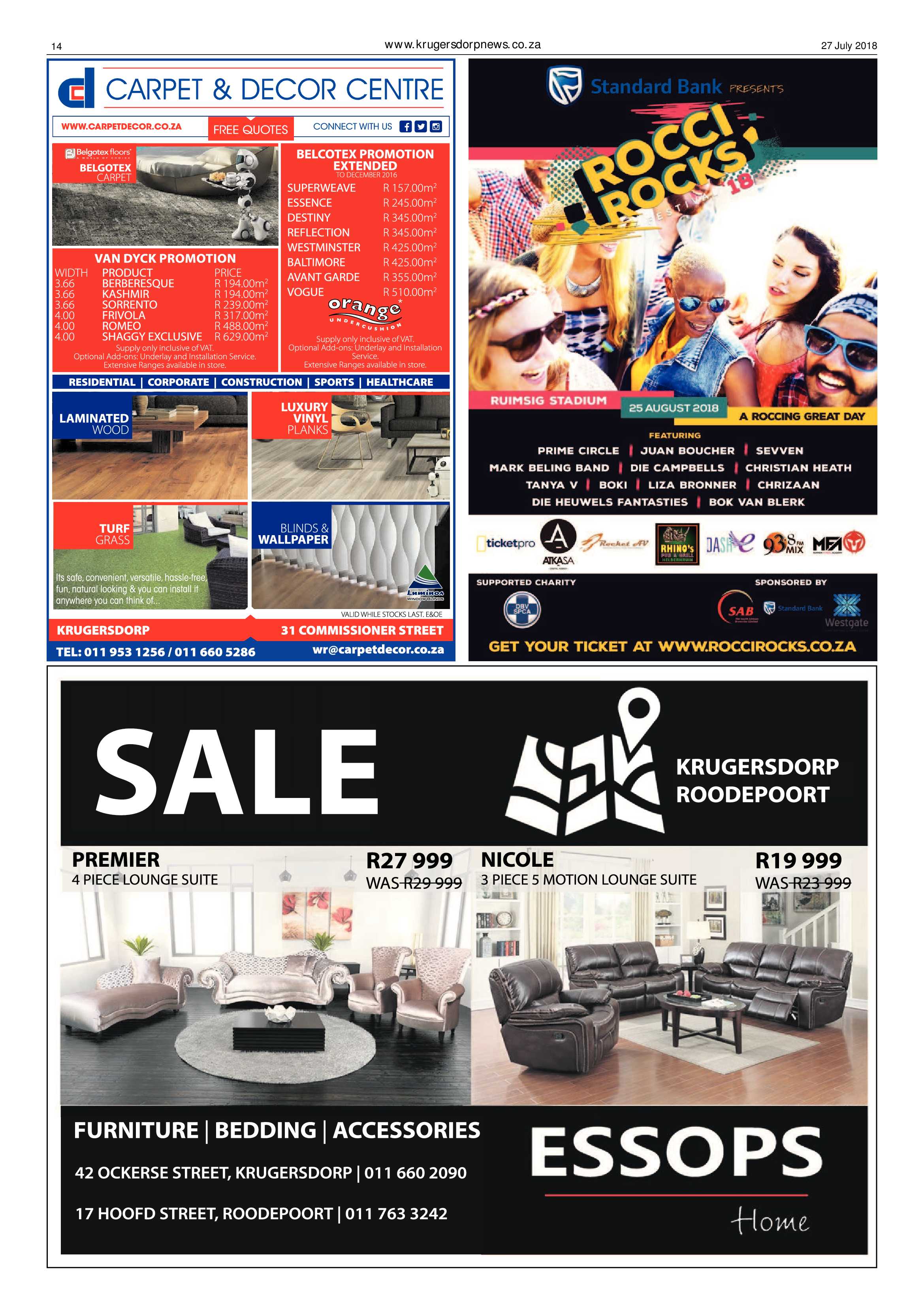 Krugersdorp News 27 July 2018 page 14
