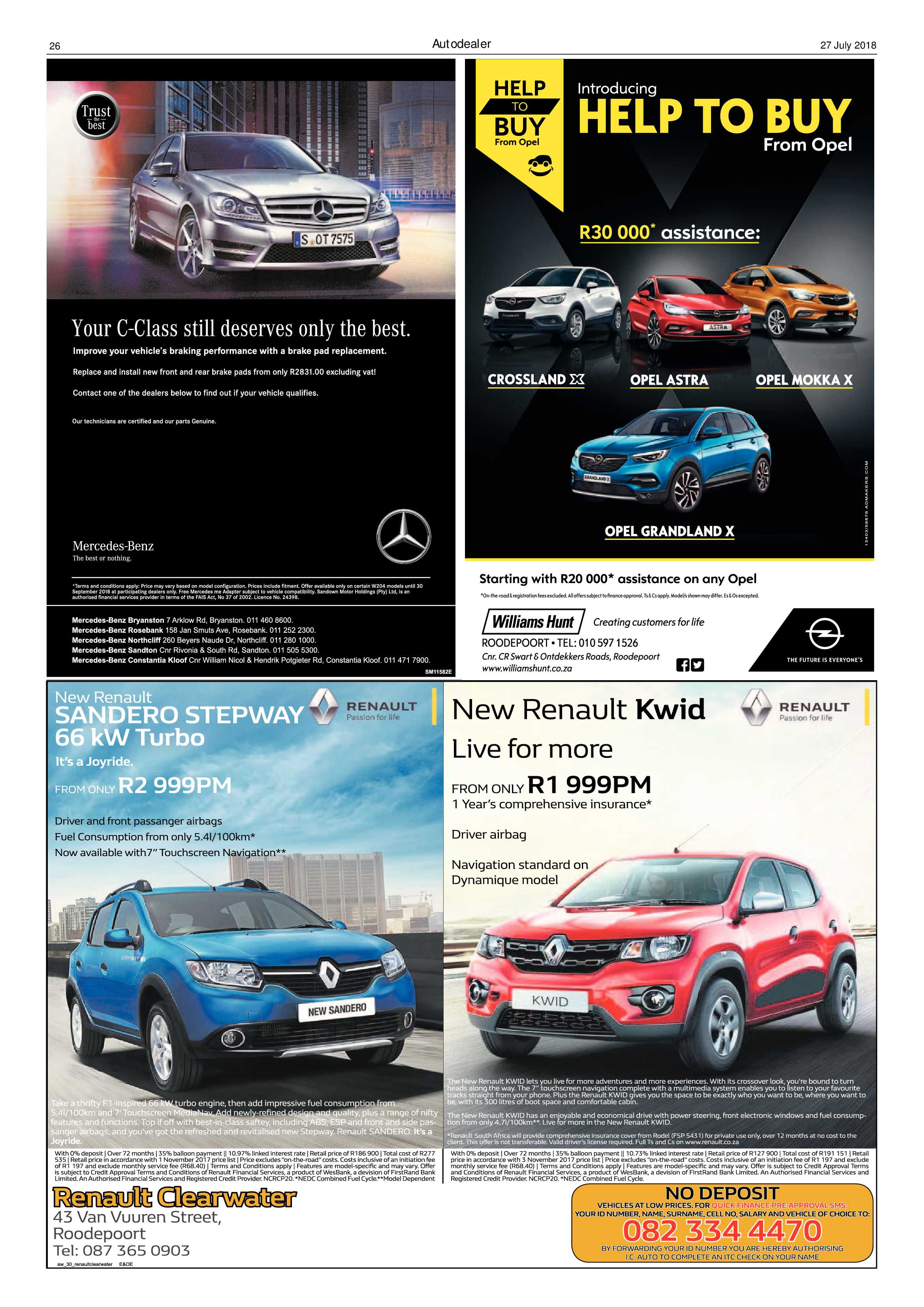 Krugersdorp News 27 July 2018 page 26