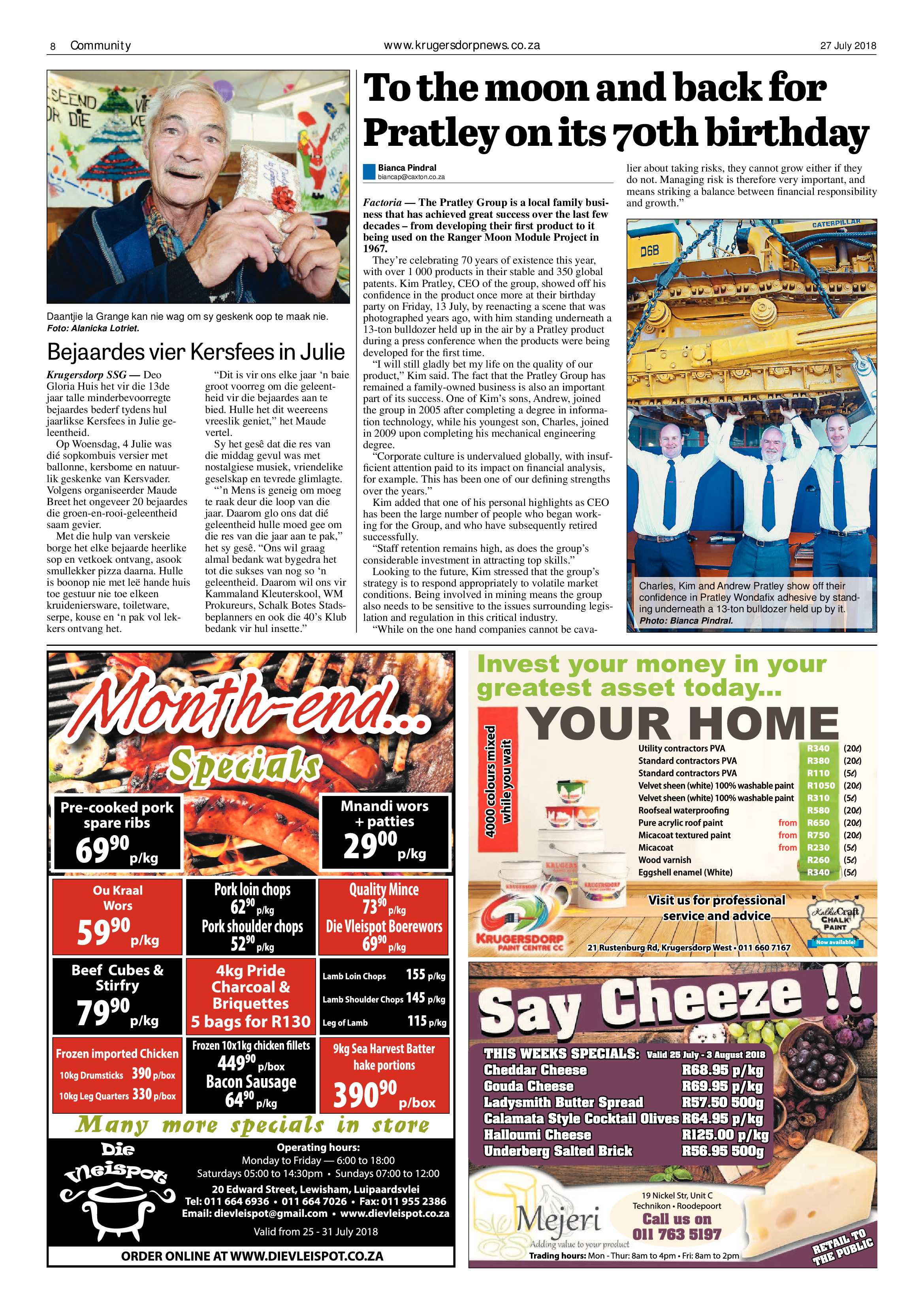 Krugersdorp News 27 July 2018 page 8