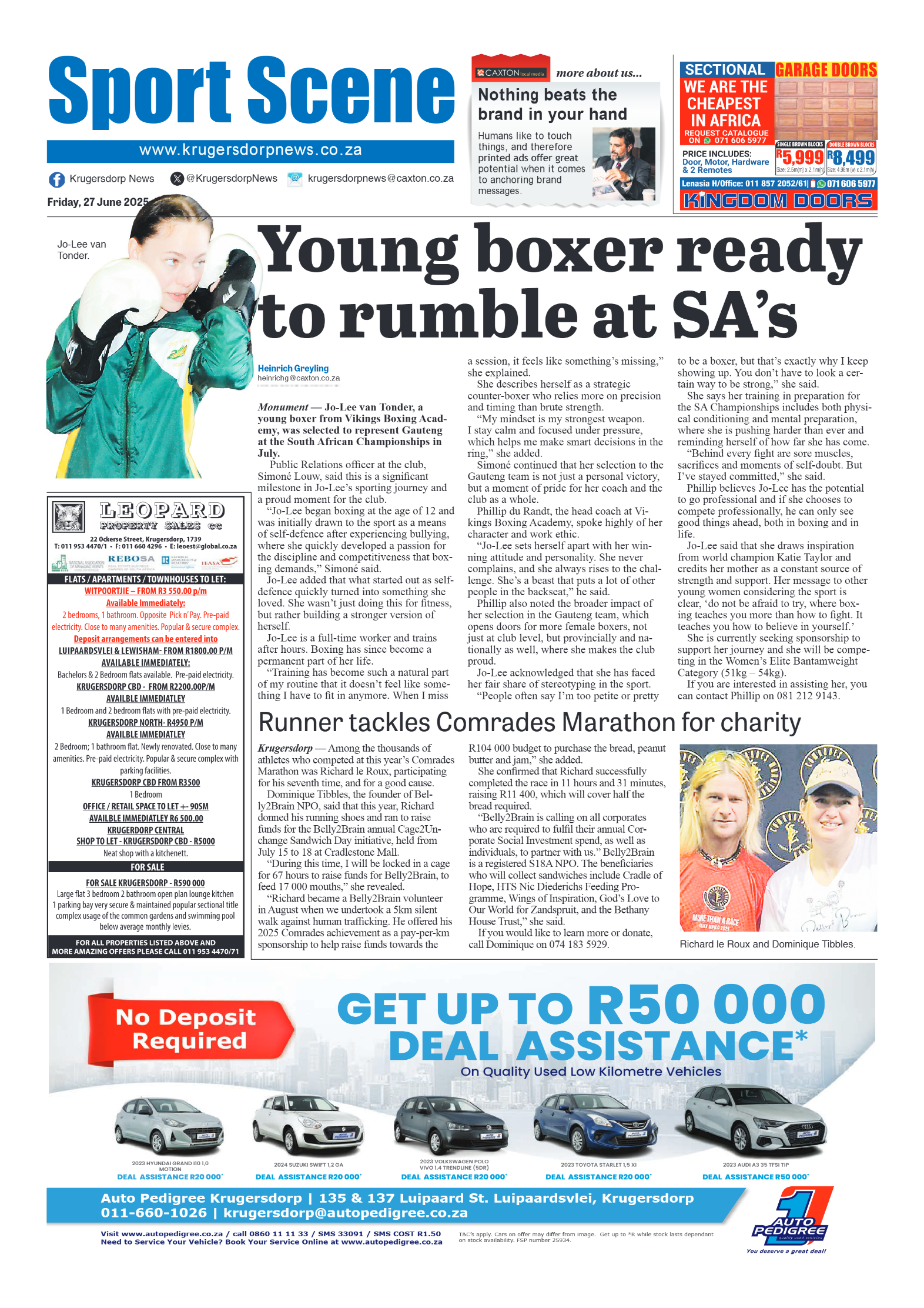 Krugersdorp News 27 June 2025 page 8