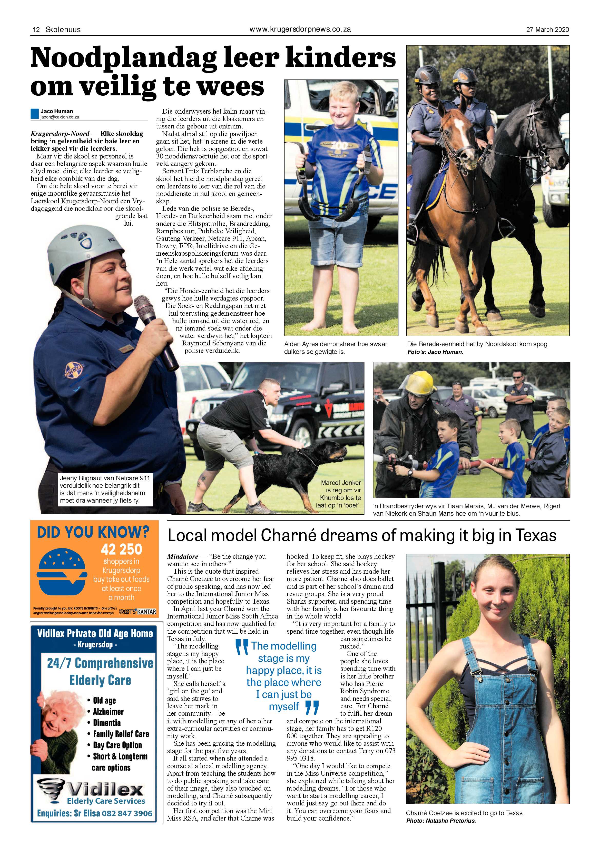 Krugersdorp News 27 March 2020 page 12