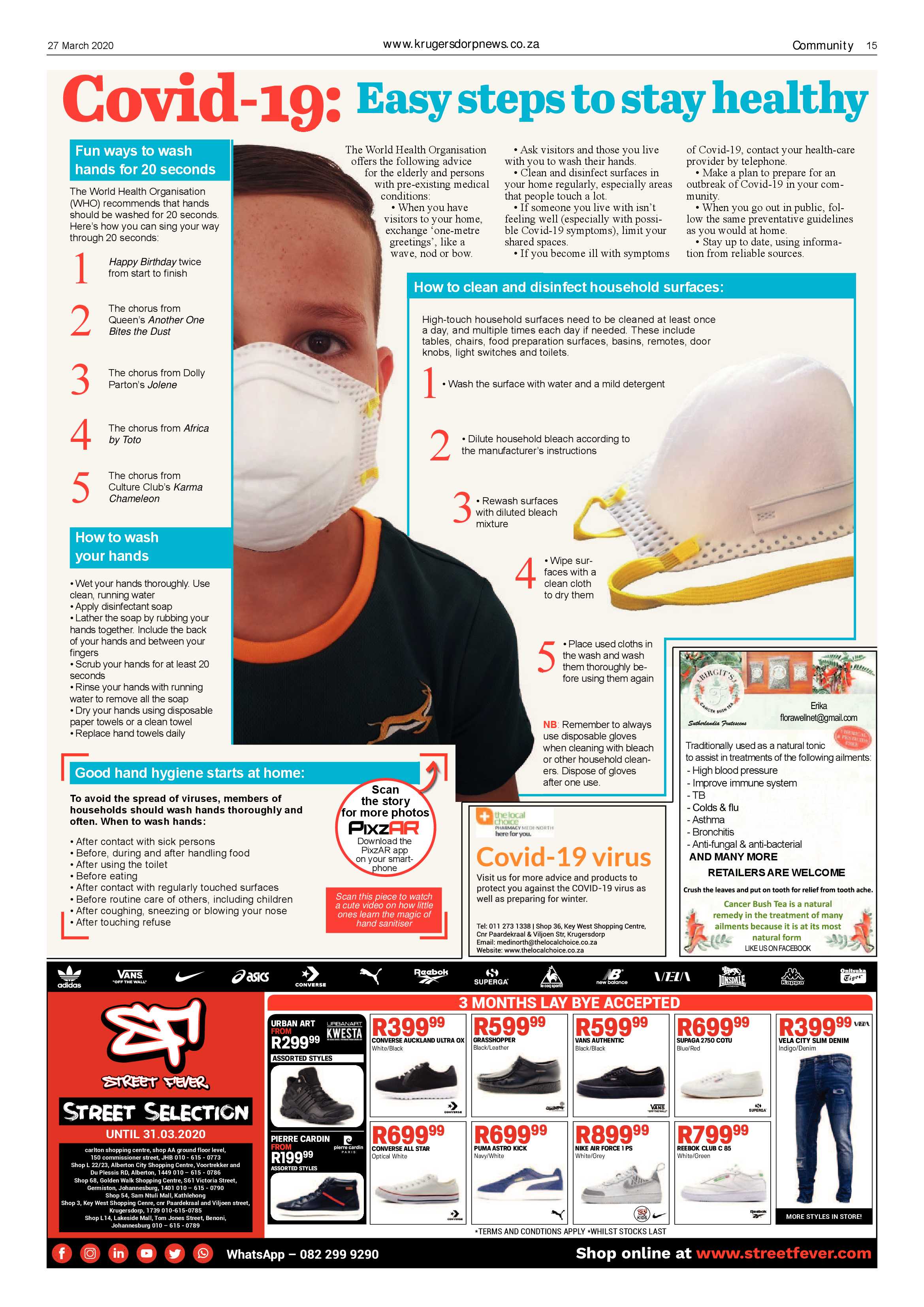Krugersdorp News 27 March 2020 page 15