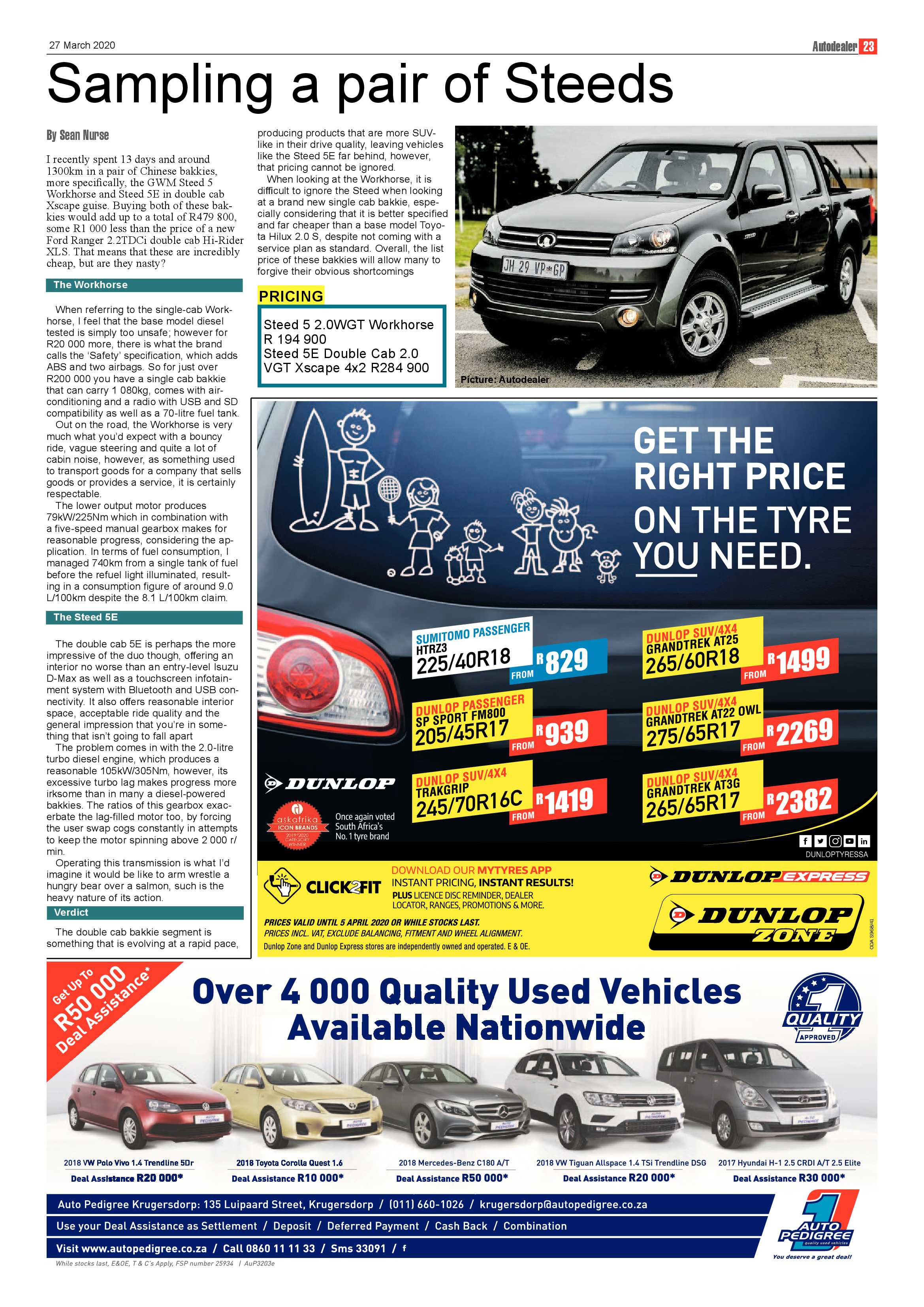 Krugersdorp News 27 March 2020 page 23