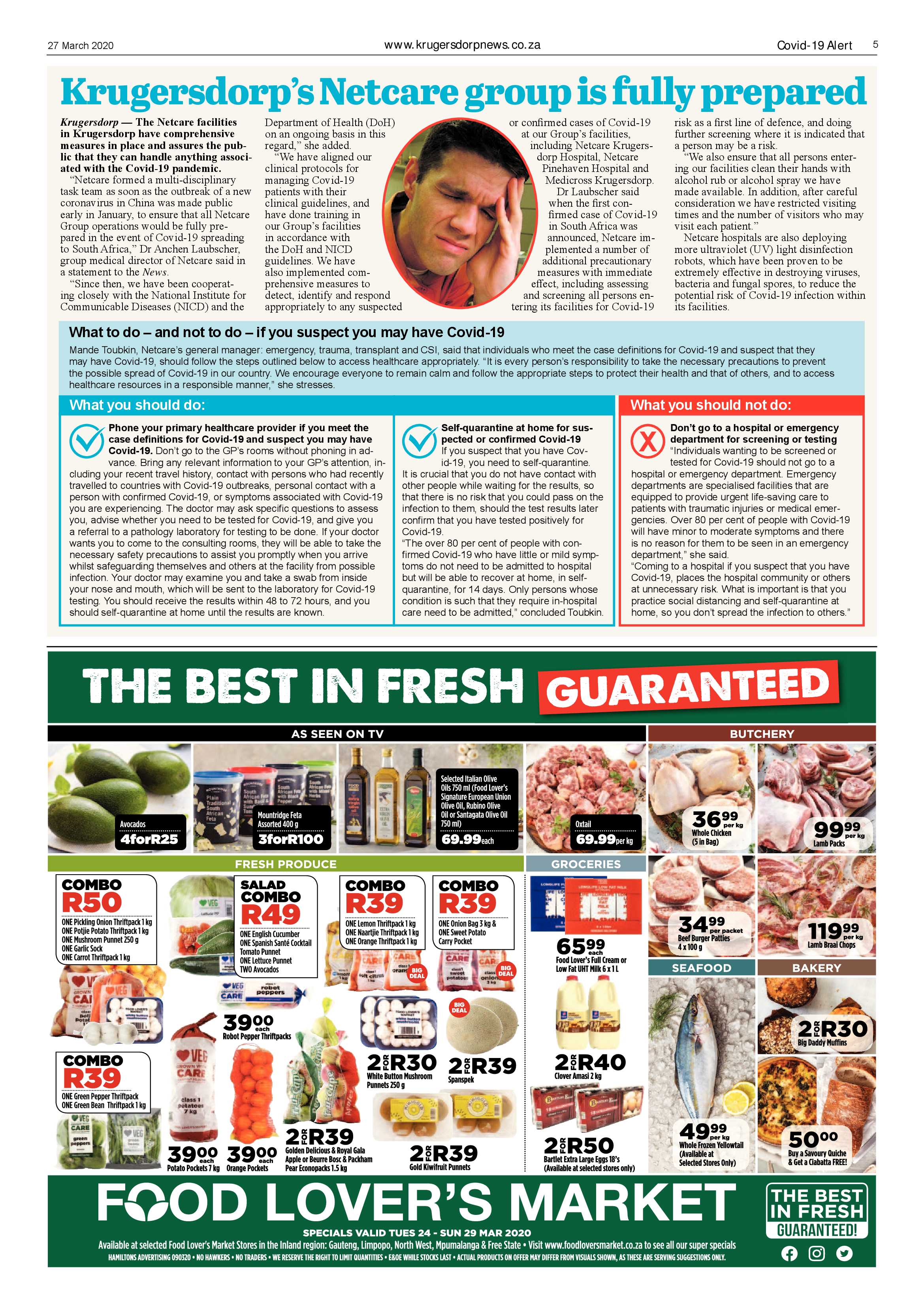 Krugersdorp News 27 March 2020 page 5