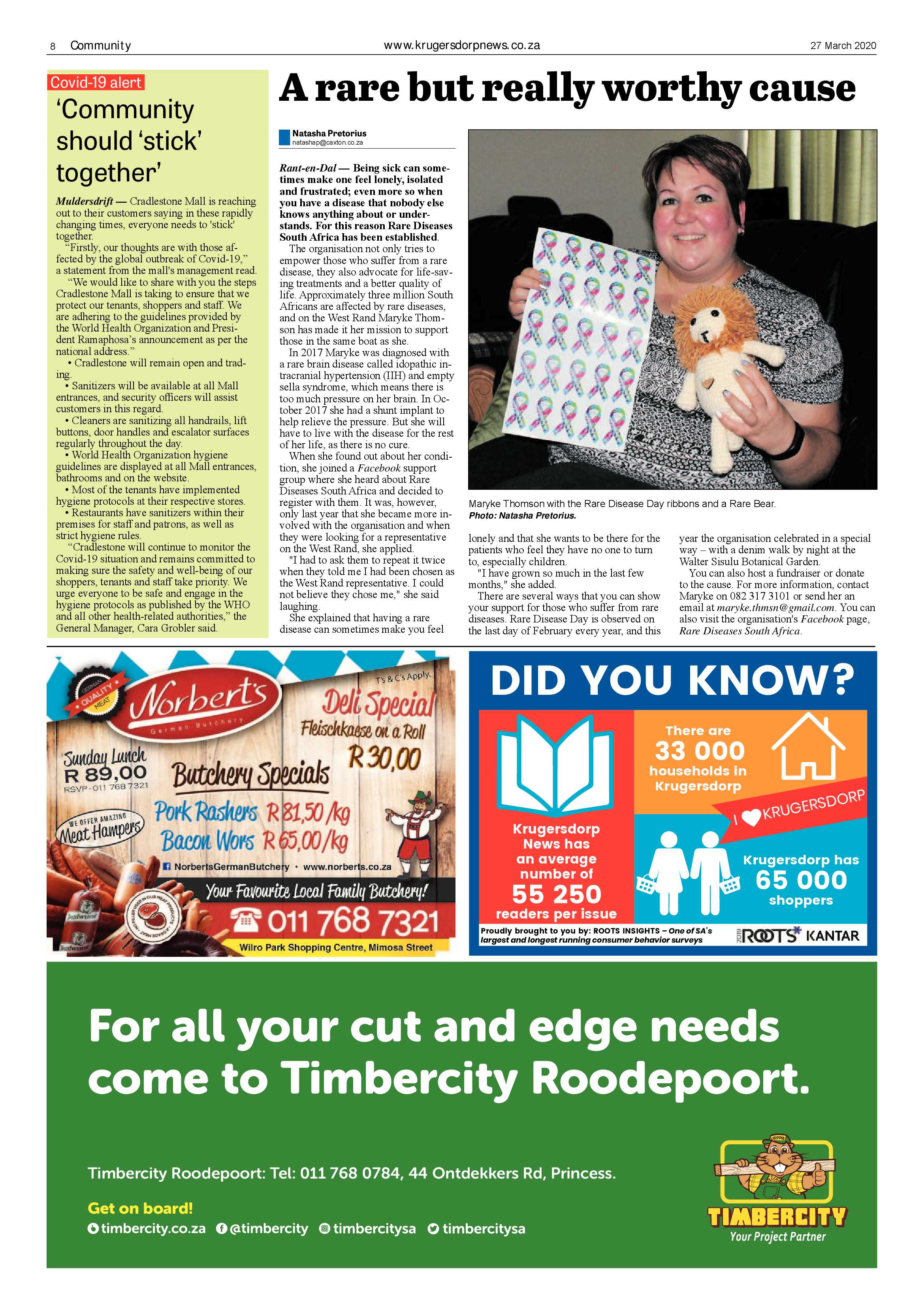 Krugersdorp News 27 March 2020 page 8