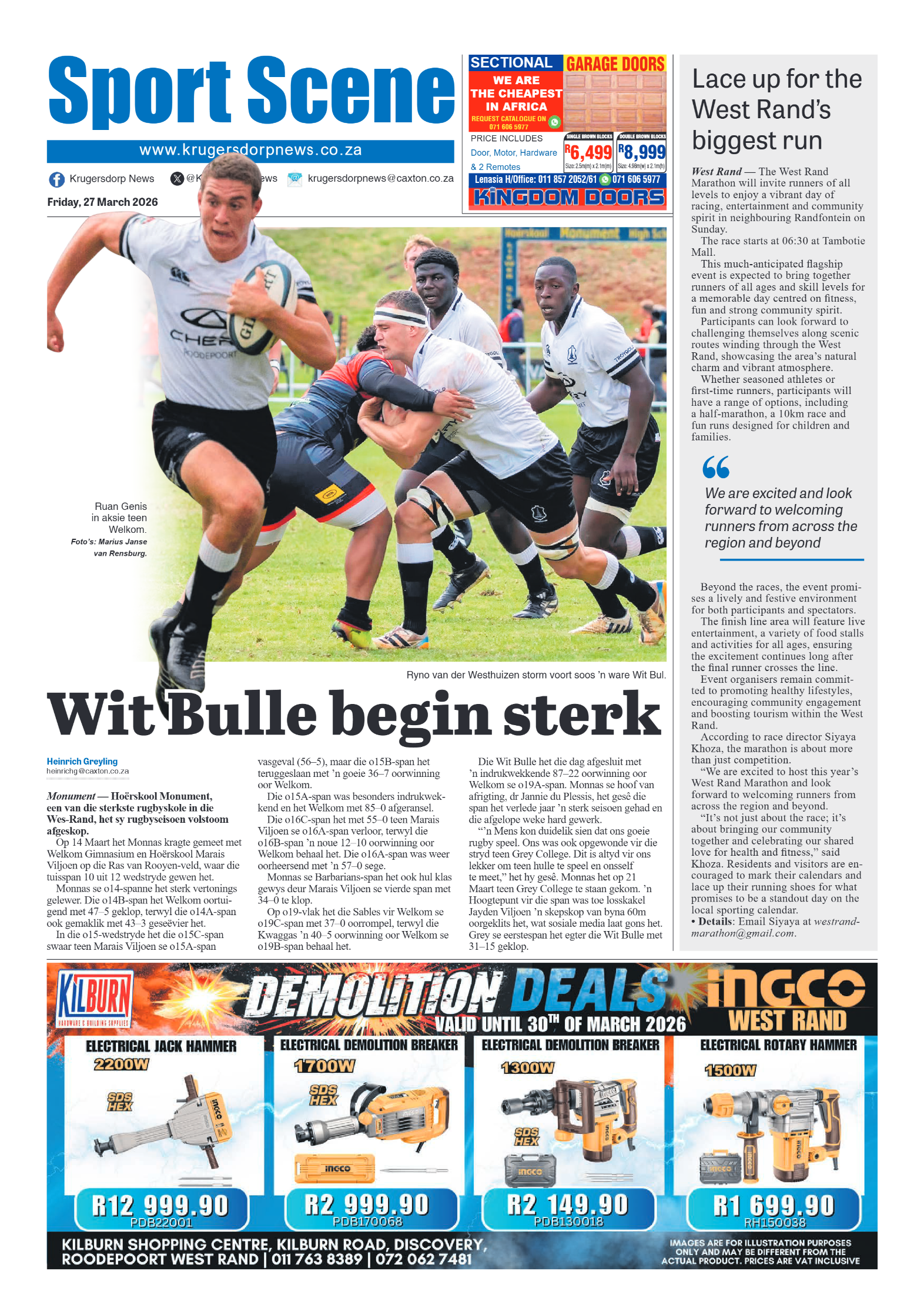 Krugersdorp News 27 March 2026 page 10