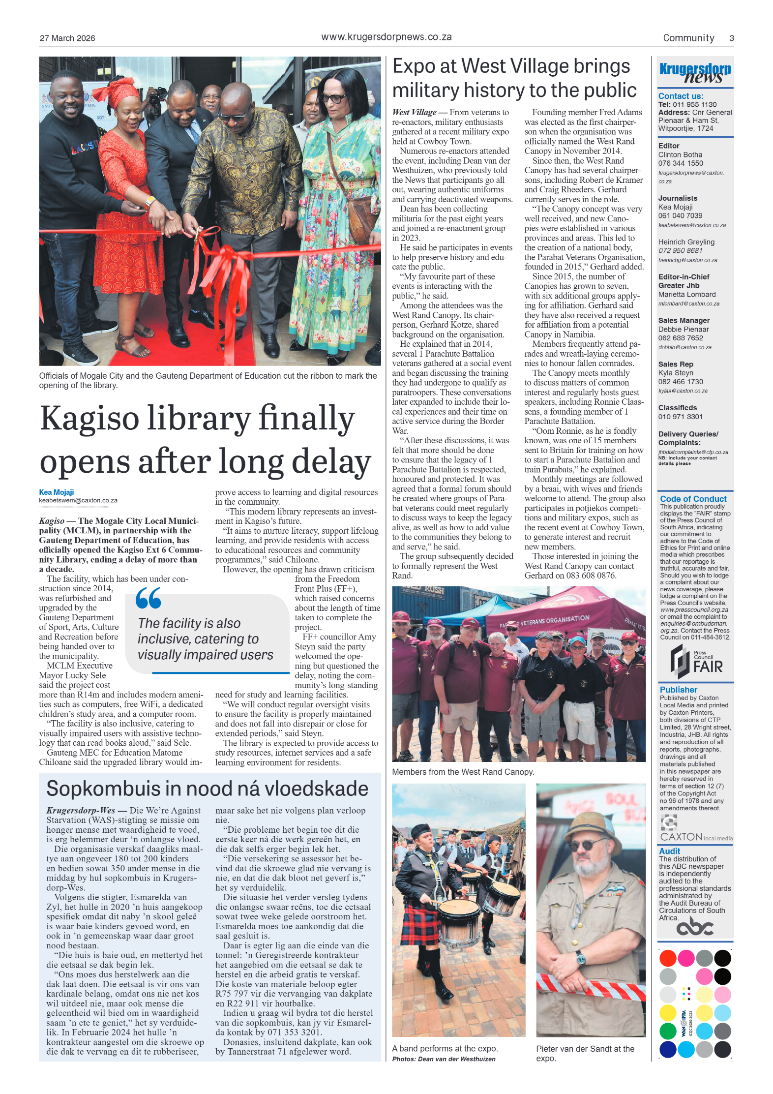 Krugersdorp News 27 March 2026 page 5