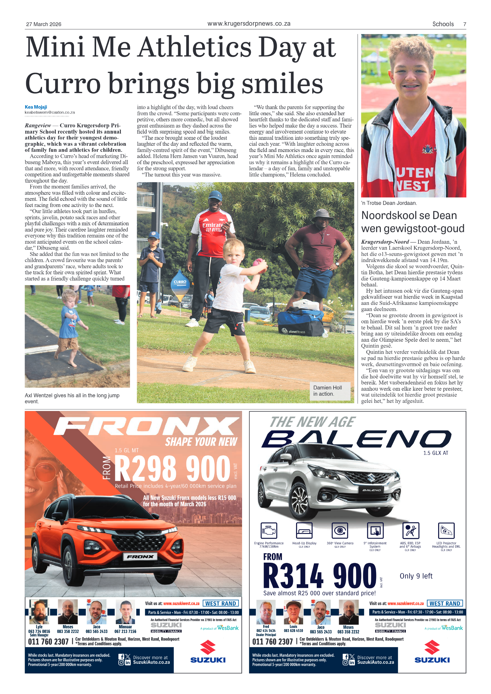 Krugersdorp News 27 March 2026 page 9