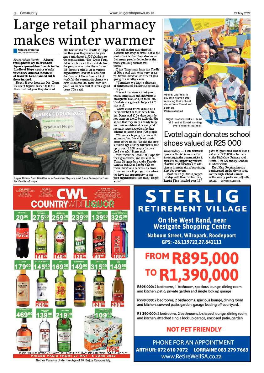 Krugersdorp News 27 May 2022 page 2