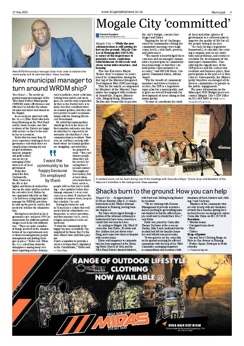 Krugersdorp News 27 May 2022 page 3