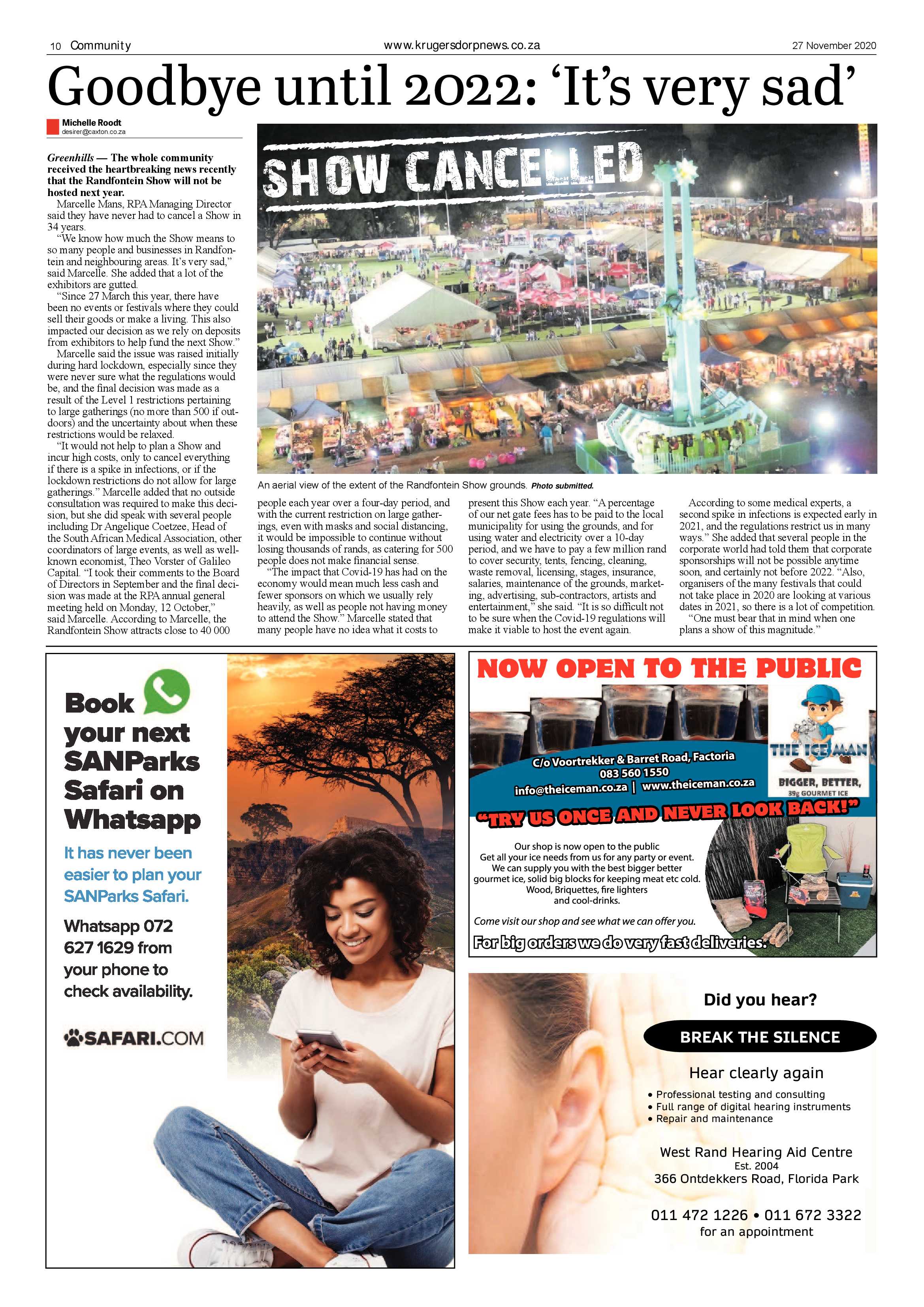 Krugersdorp News 27 November 2020 page 10