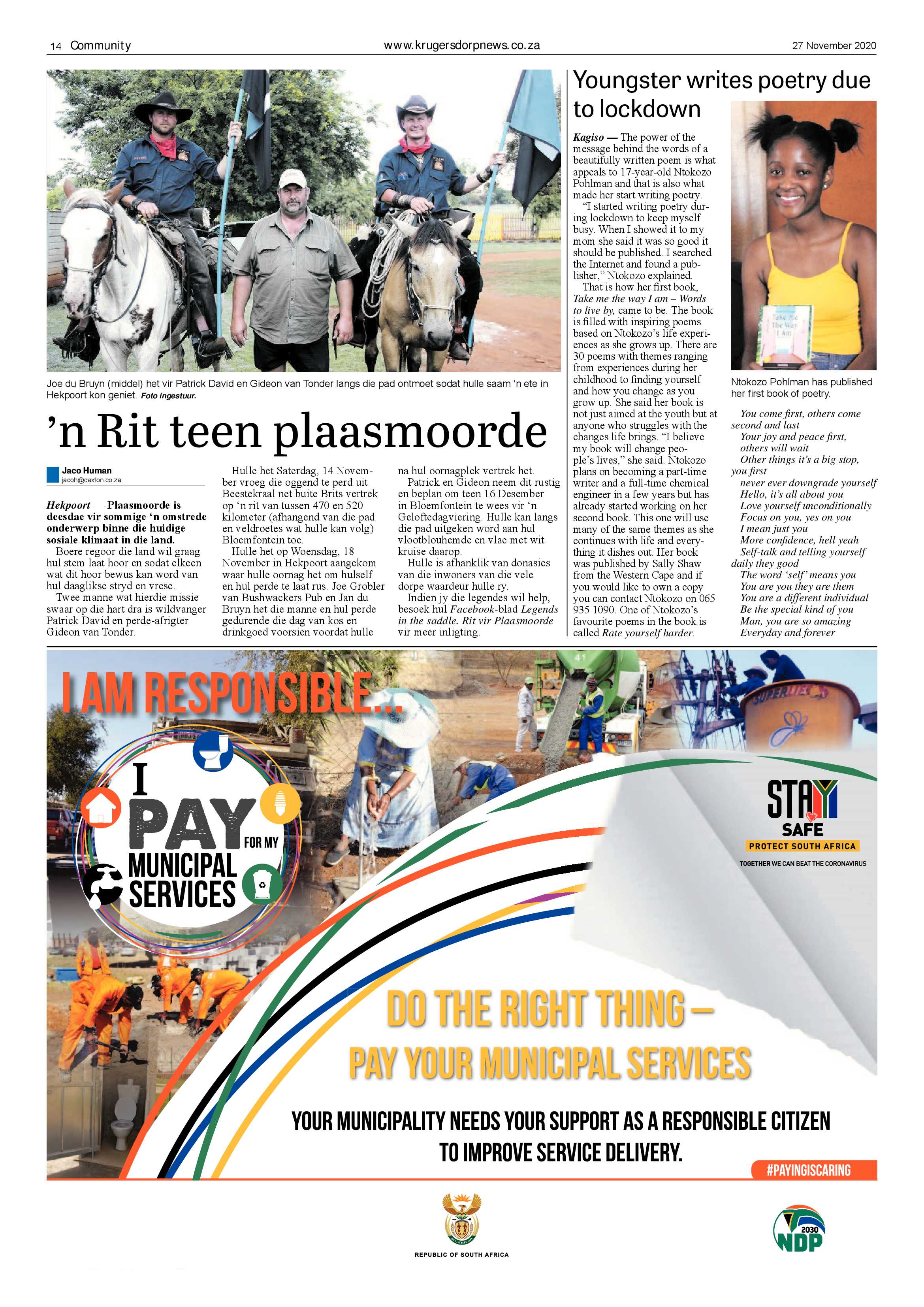 Krugersdorp News 27 November 2020 page 14