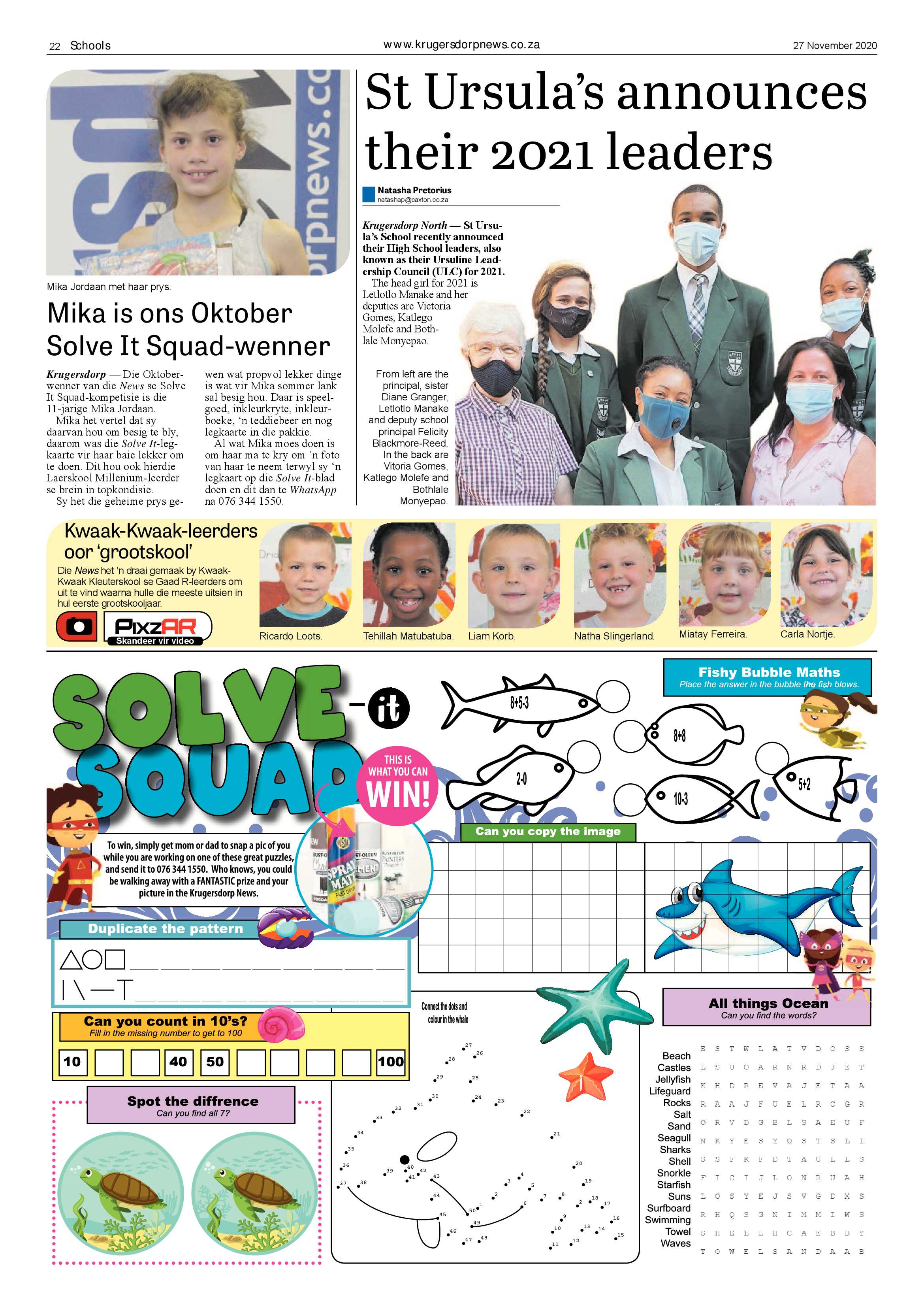 Krugersdorp News 27 November 2020 page 22