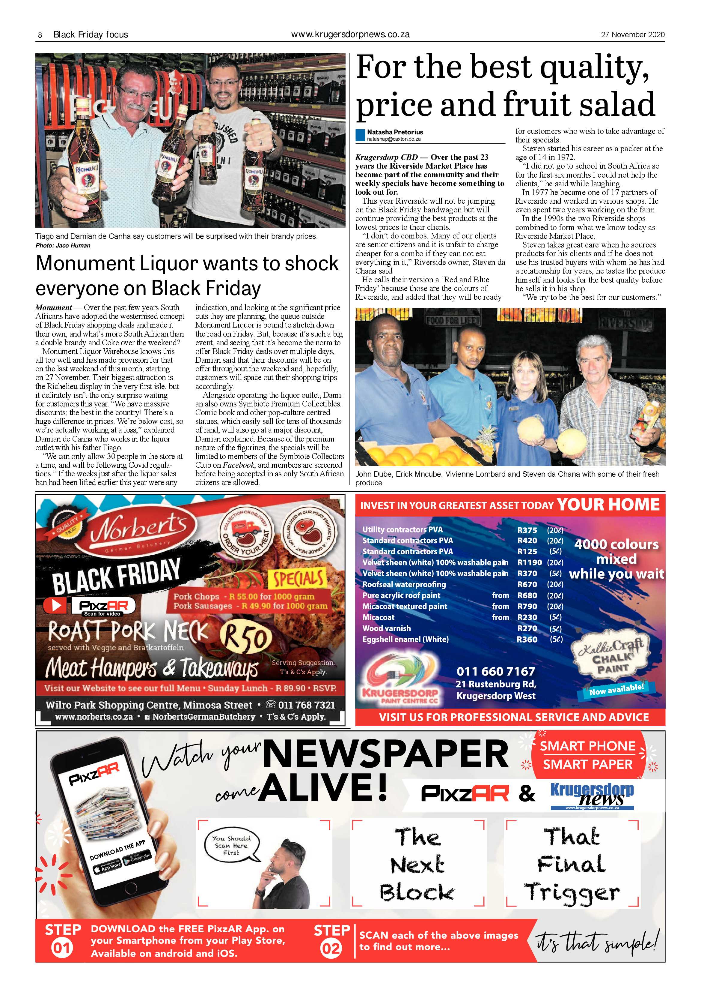 Krugersdorp News 27 November 2020 page 8