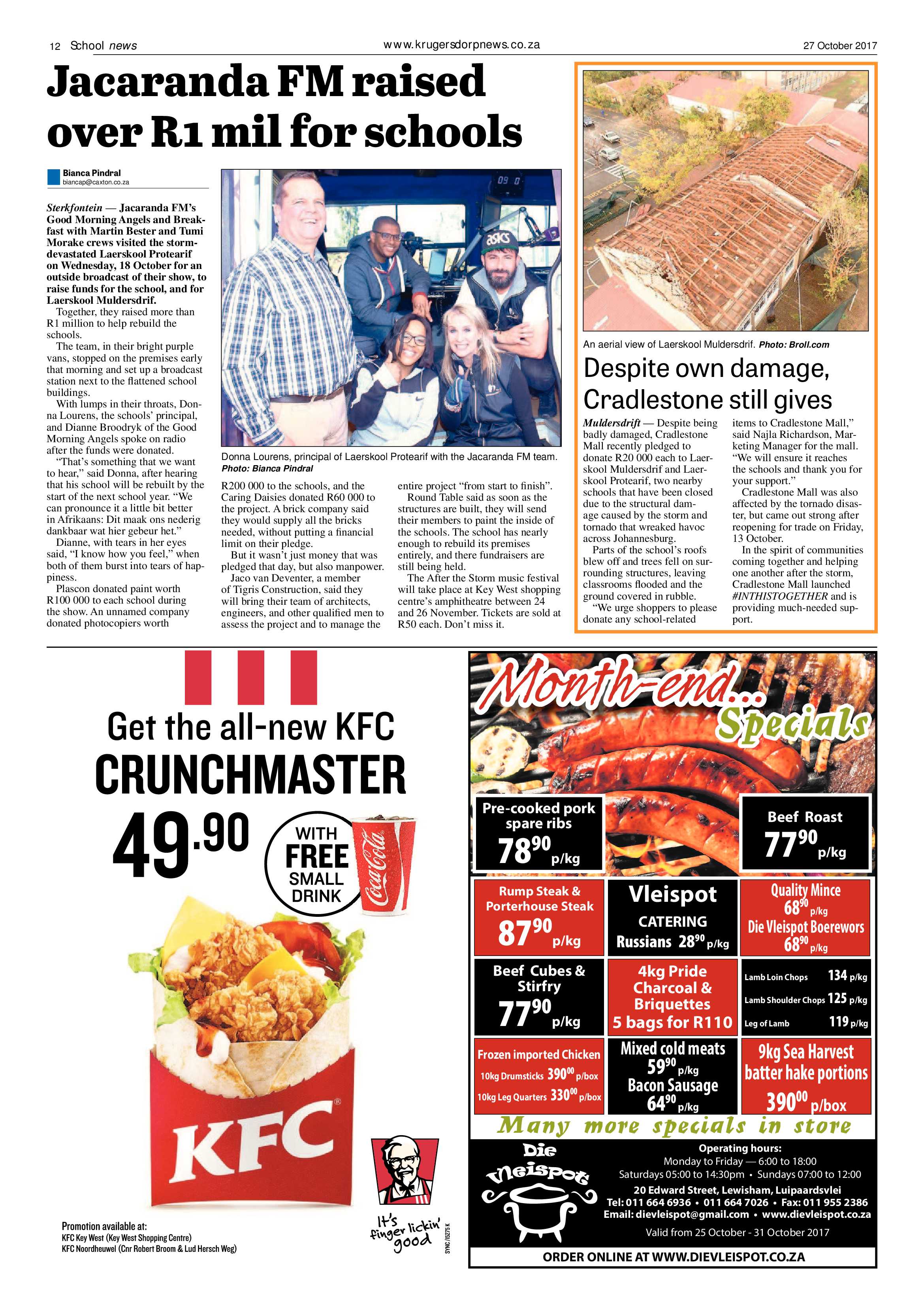 Krugersdorp News 27 October 2017 page 12