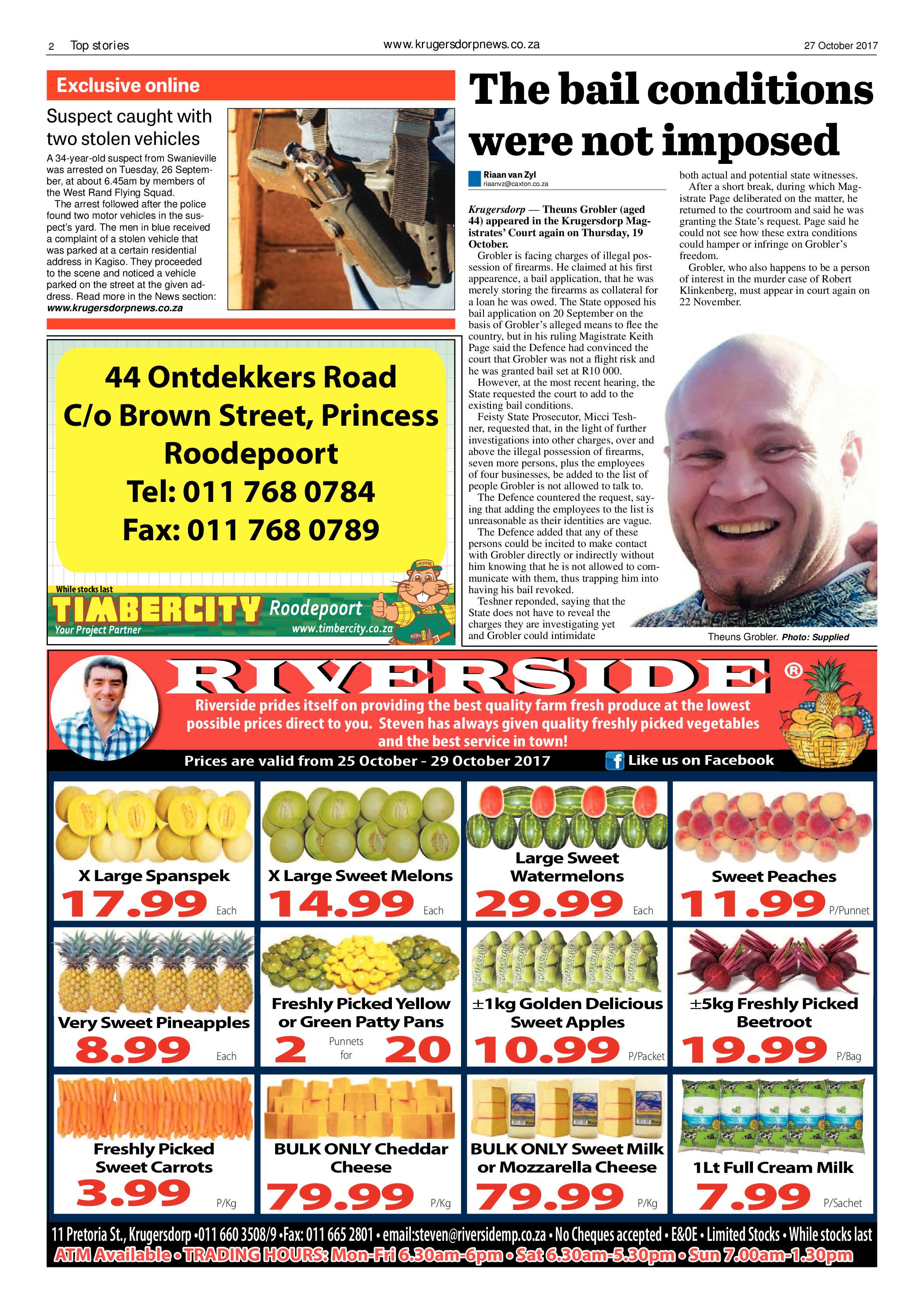 Krugersdorp News 27 October 2017 page 2