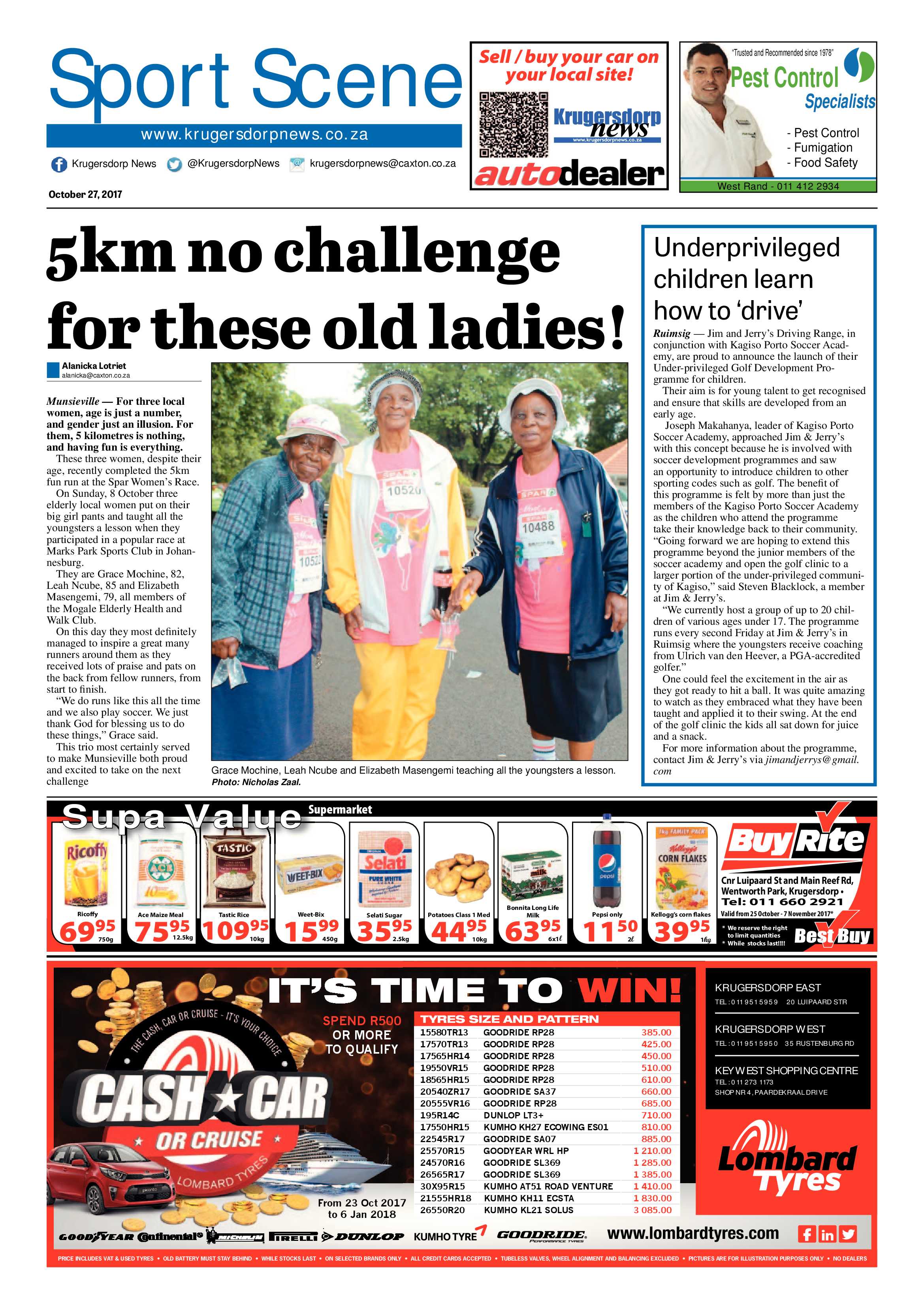Krugersdorp News 27 October 2017 page 20